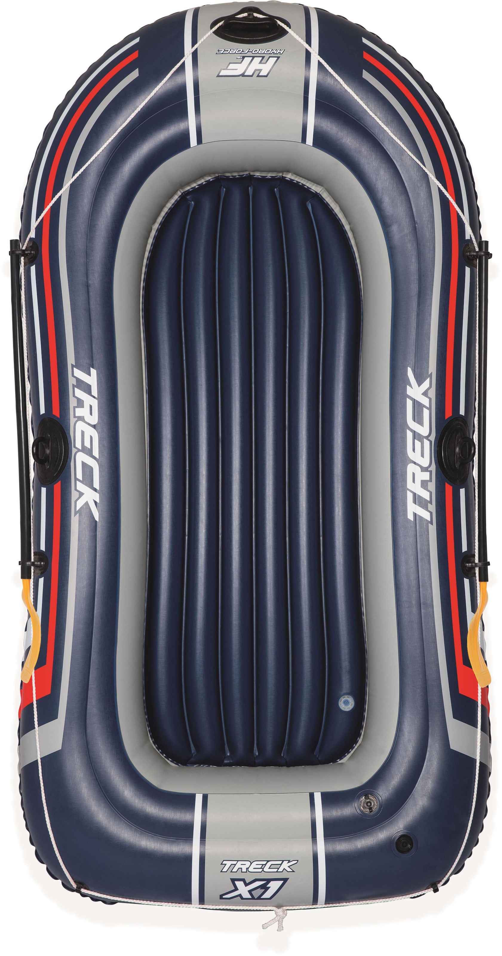 Bestway Schlauchboot »Hydro-Force Schlauchboot-Set Treck X1«, (mit 2 Paddeln und Luftpumpe)