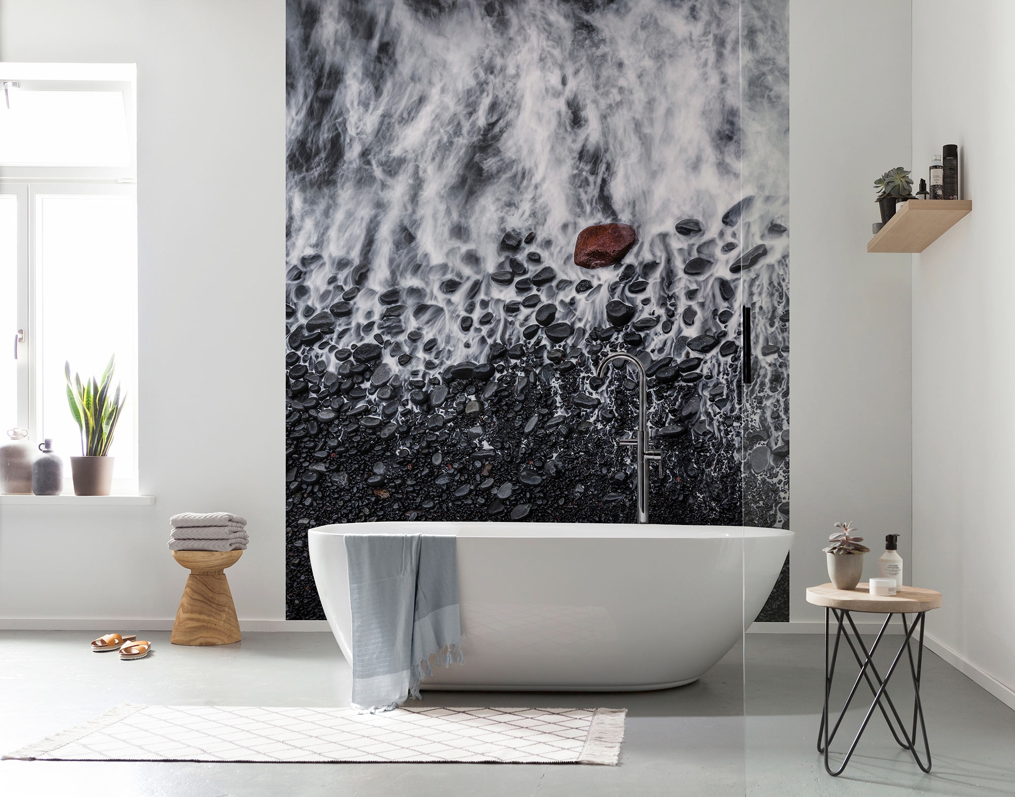 Komar Fototapete »Digitaldruck Vlies - Red Rock - Größe 200 x 250 cm«, bedruckt-floral-geblümt-gemustert-tropisch, Wohnzimmer, Schlafzimmer