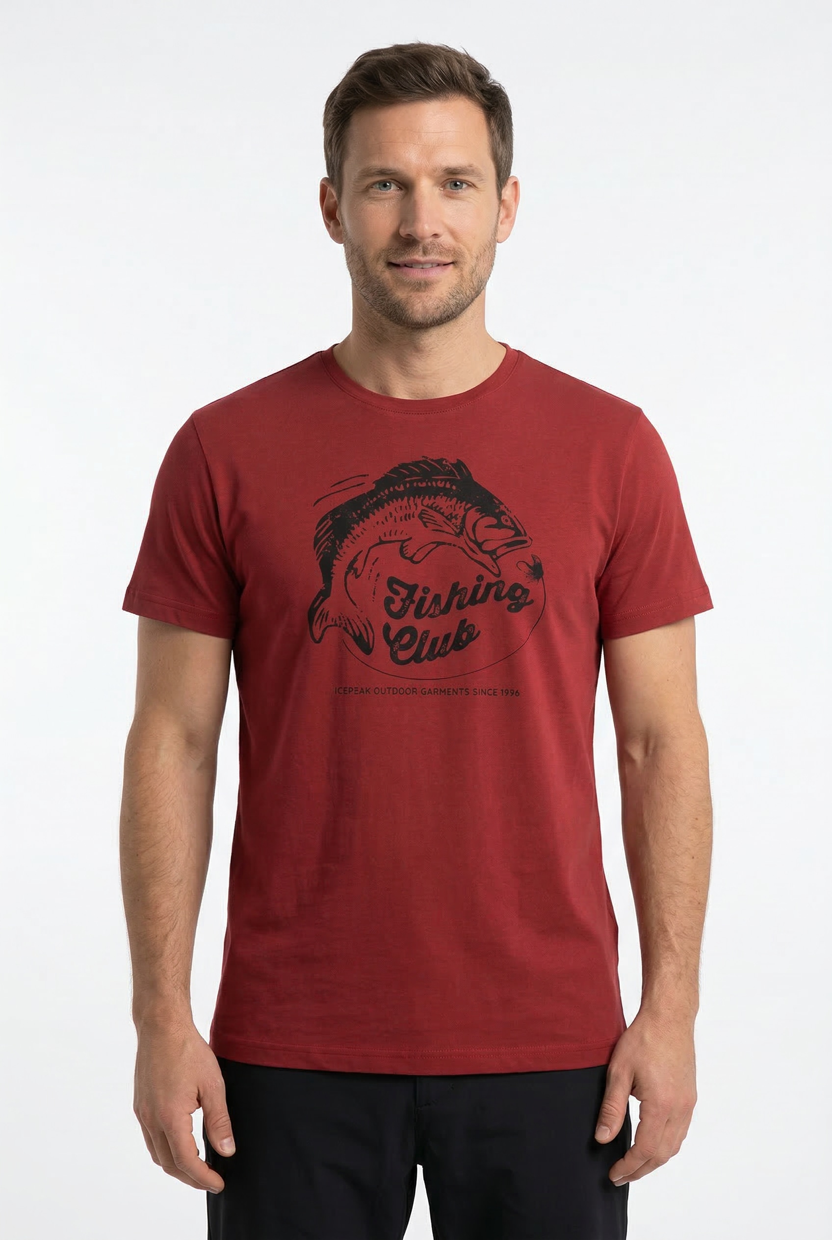 Icepeak T-Shirt »MILLINGTON« Print T-Shirt, für sportlichen Look im Alltag
