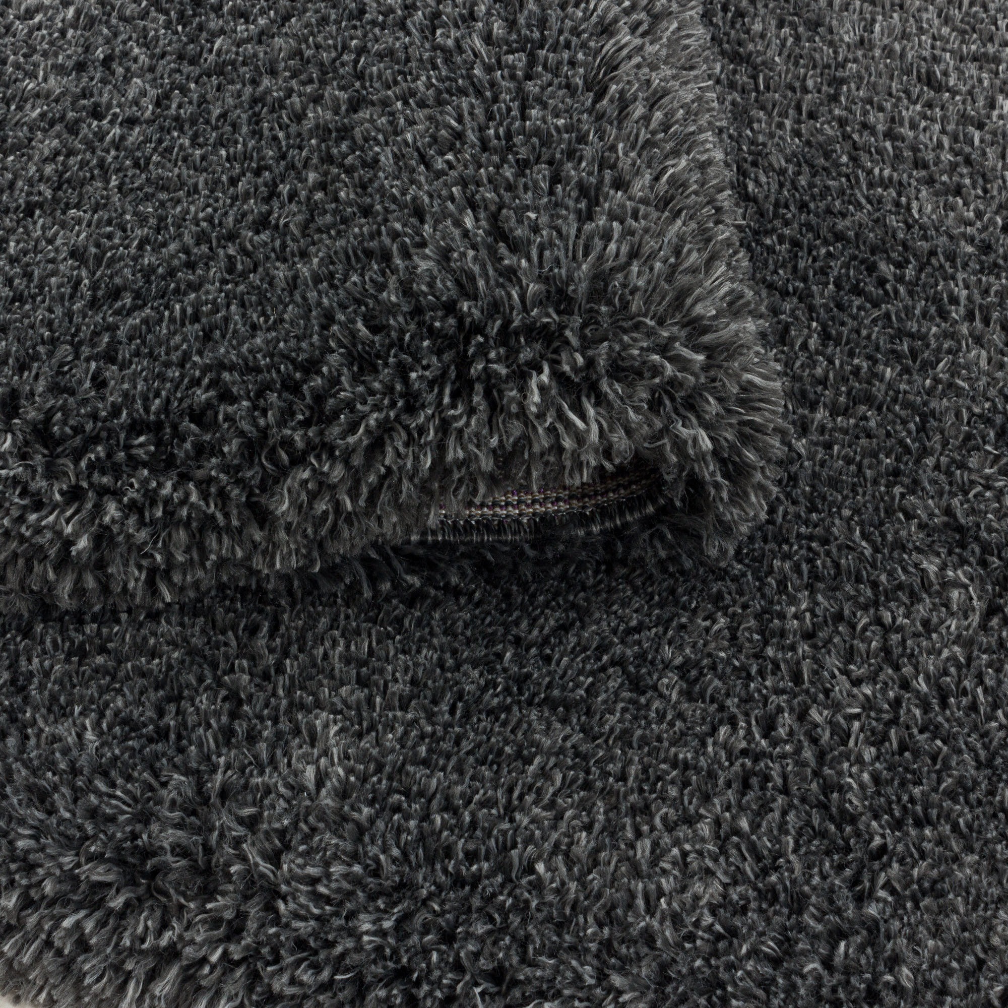 Ayyildiz Teppiche Hochflor-Teppich »FLUFFY 3500«, rund, 50 mm Höhe, Langflor, Shaggy, uni, robust, auch rechteckig erhältlich, Wohnzimmer