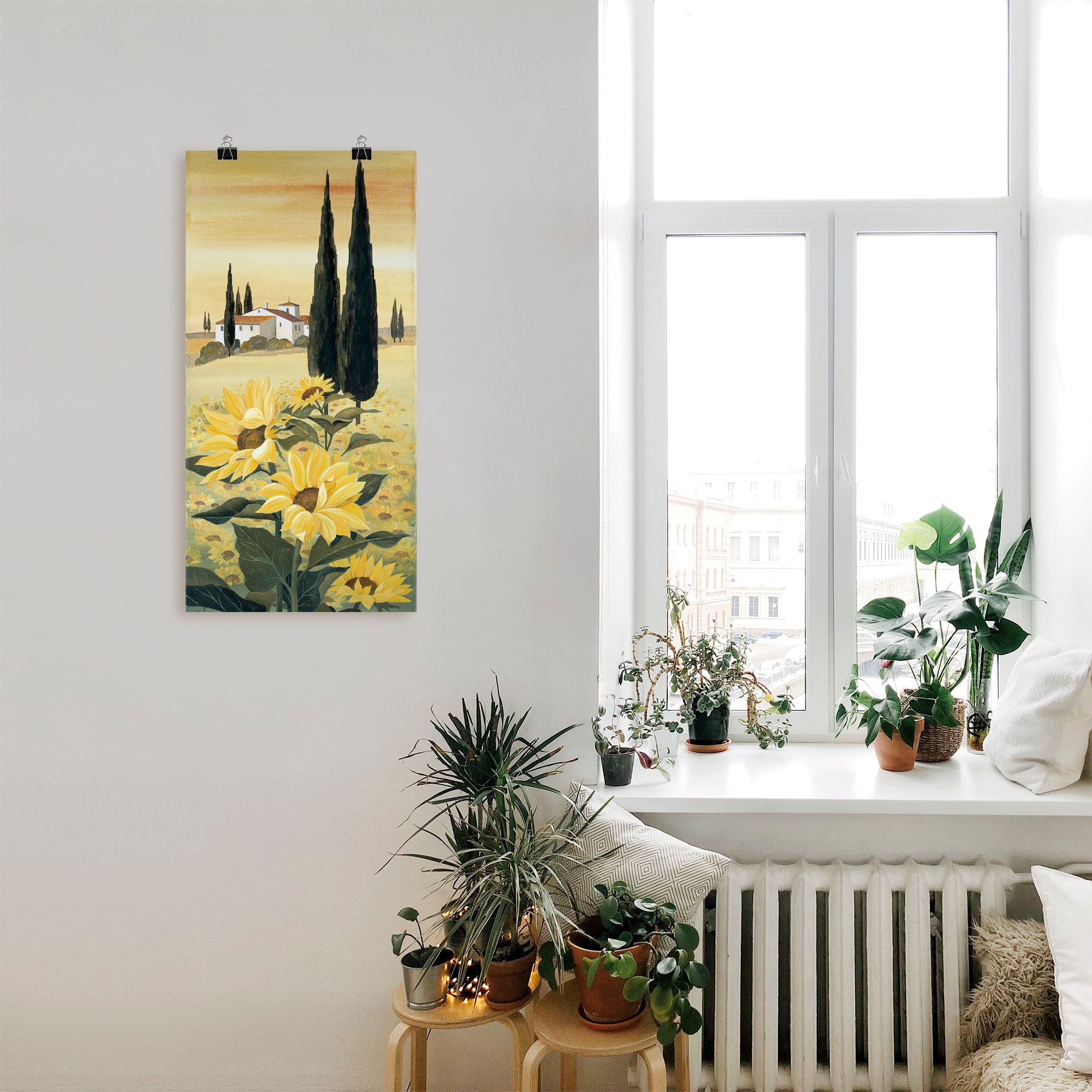 Artland Wandbild »Südliche Weite«, Blumen, (1 St.), als Leinwandbild, Poster, Wandaufkleber in verschied. Größen