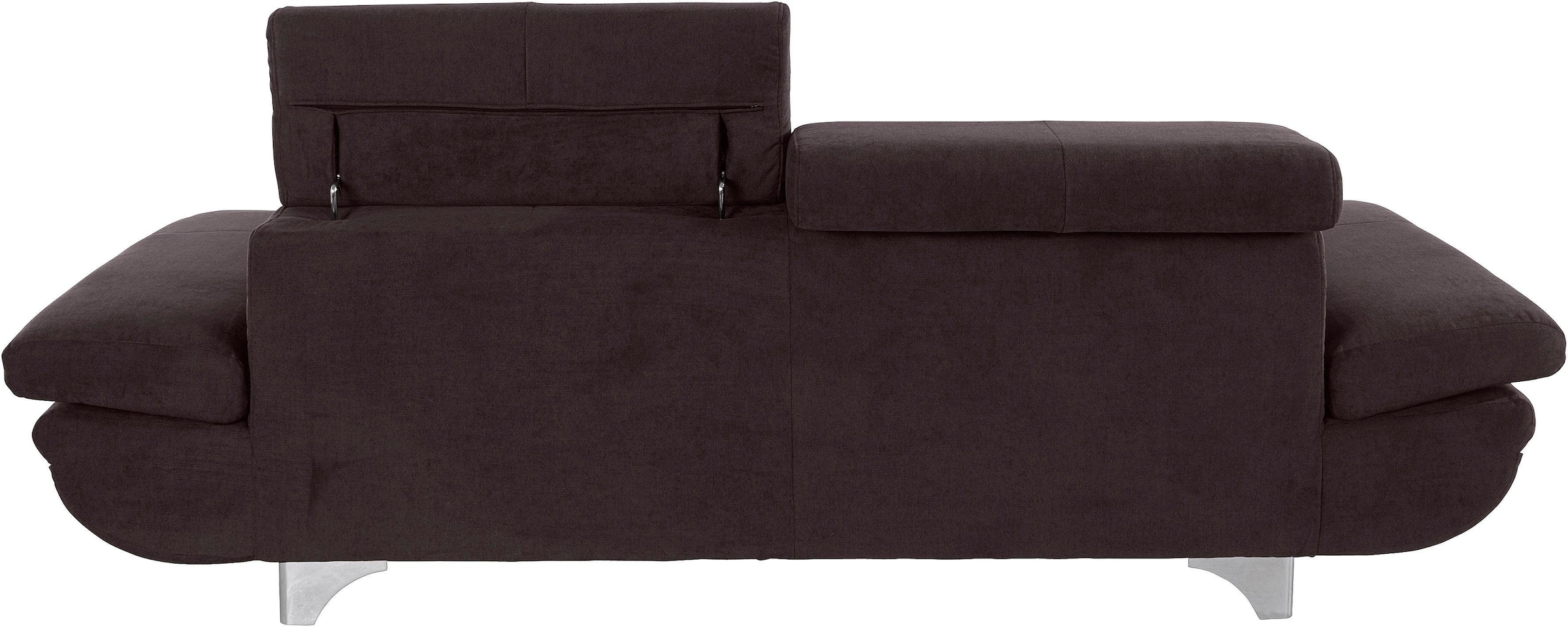 COTTA Polstergarnitur »Enterprise«, (Set), Set bestehend aus 2,5-Sitzer mit Arm- & Kopfteilverstellung & Hocker