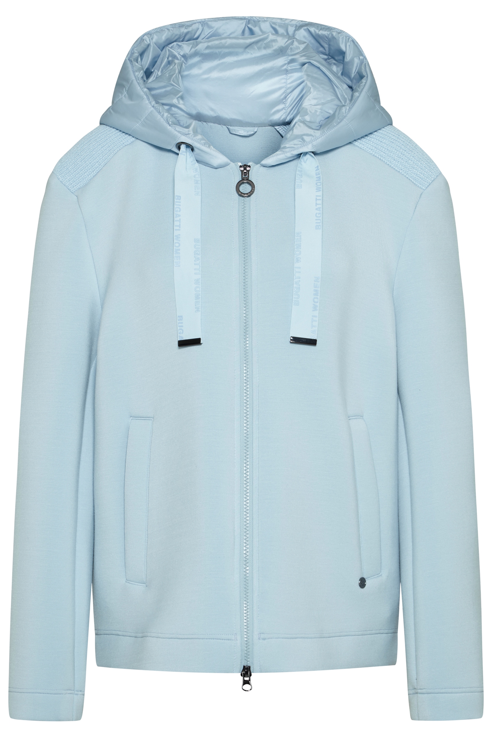 bugatti Blouson, mit Kapuze, mit Nylonkapuze