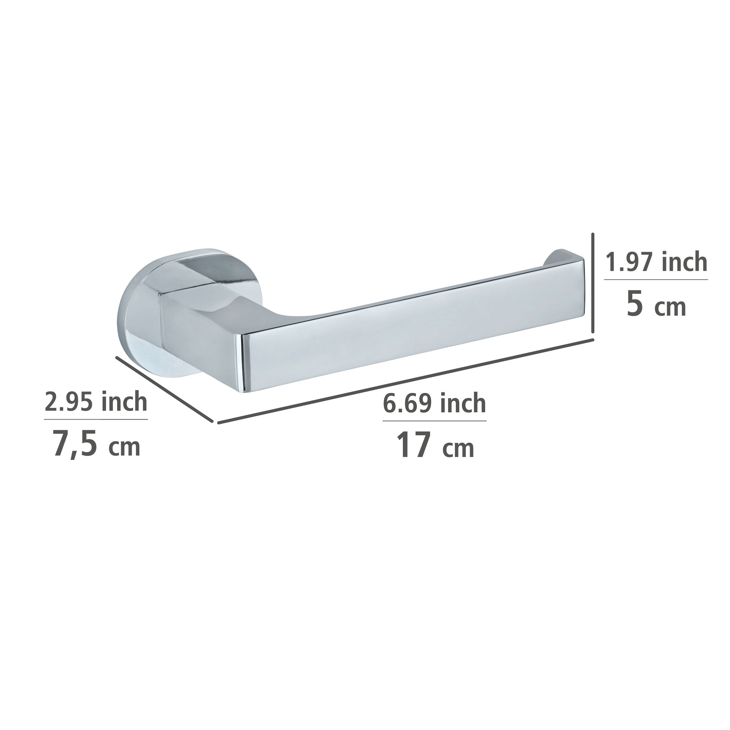WENKO Toilettenpapierhalter »UV-Loc® Maribor«, Befestigen ohne Bohren