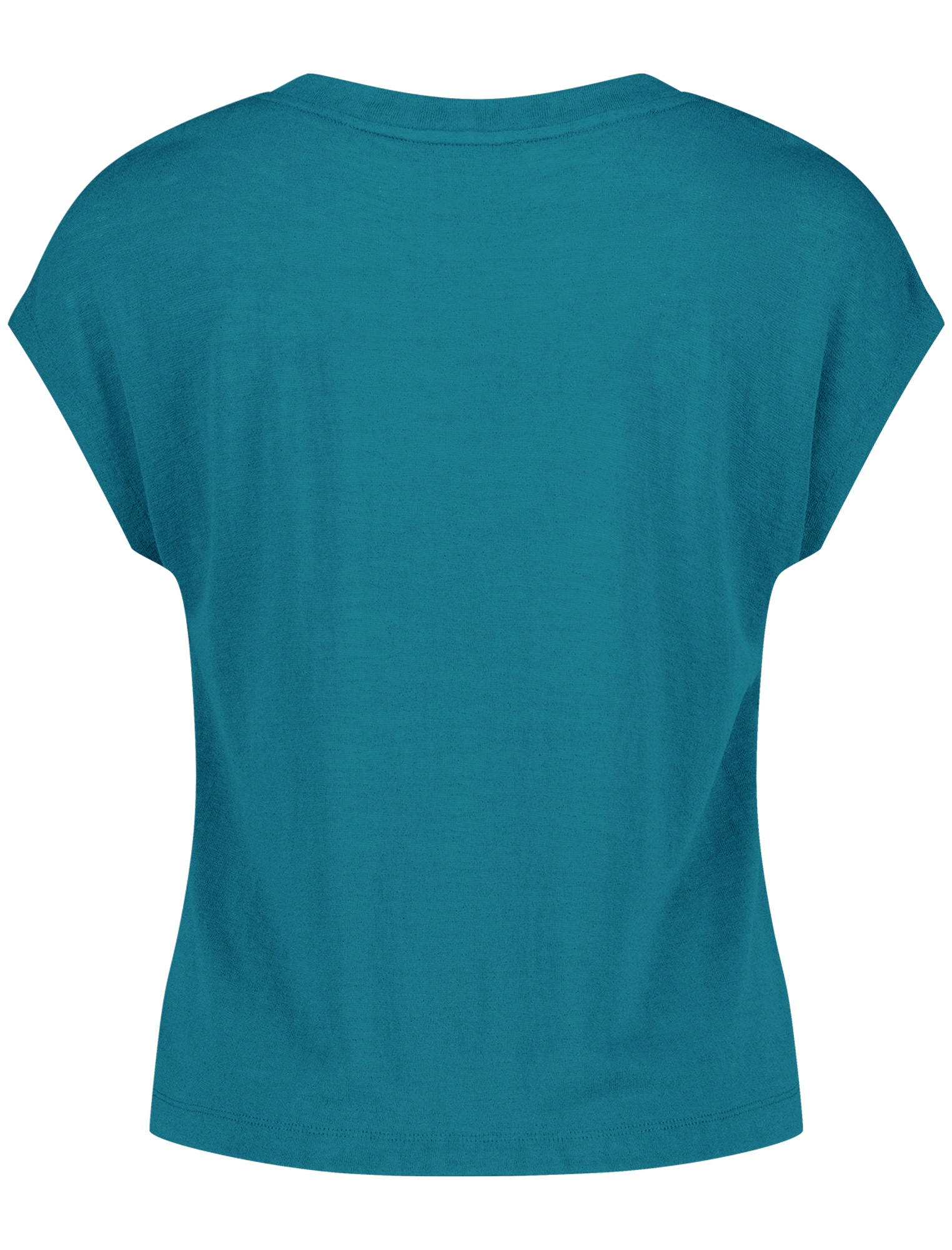 Zero Shirttop »Kurzarm-Shirt mit V-Ausschnitt«