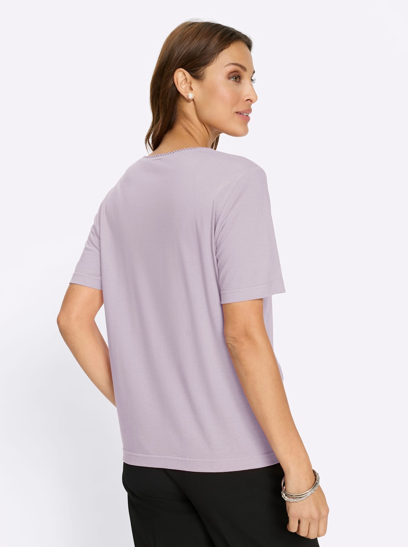 Lady Rundhalsshirt »Rundhals-Shirt« 1 tlg.