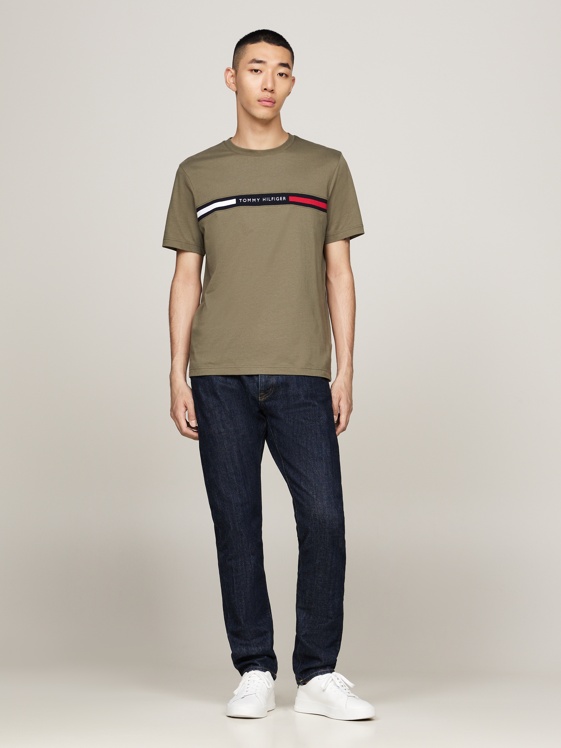 Tommy Hilfiger T-Shirt »HILFIGER CHEST INSERT TEE«