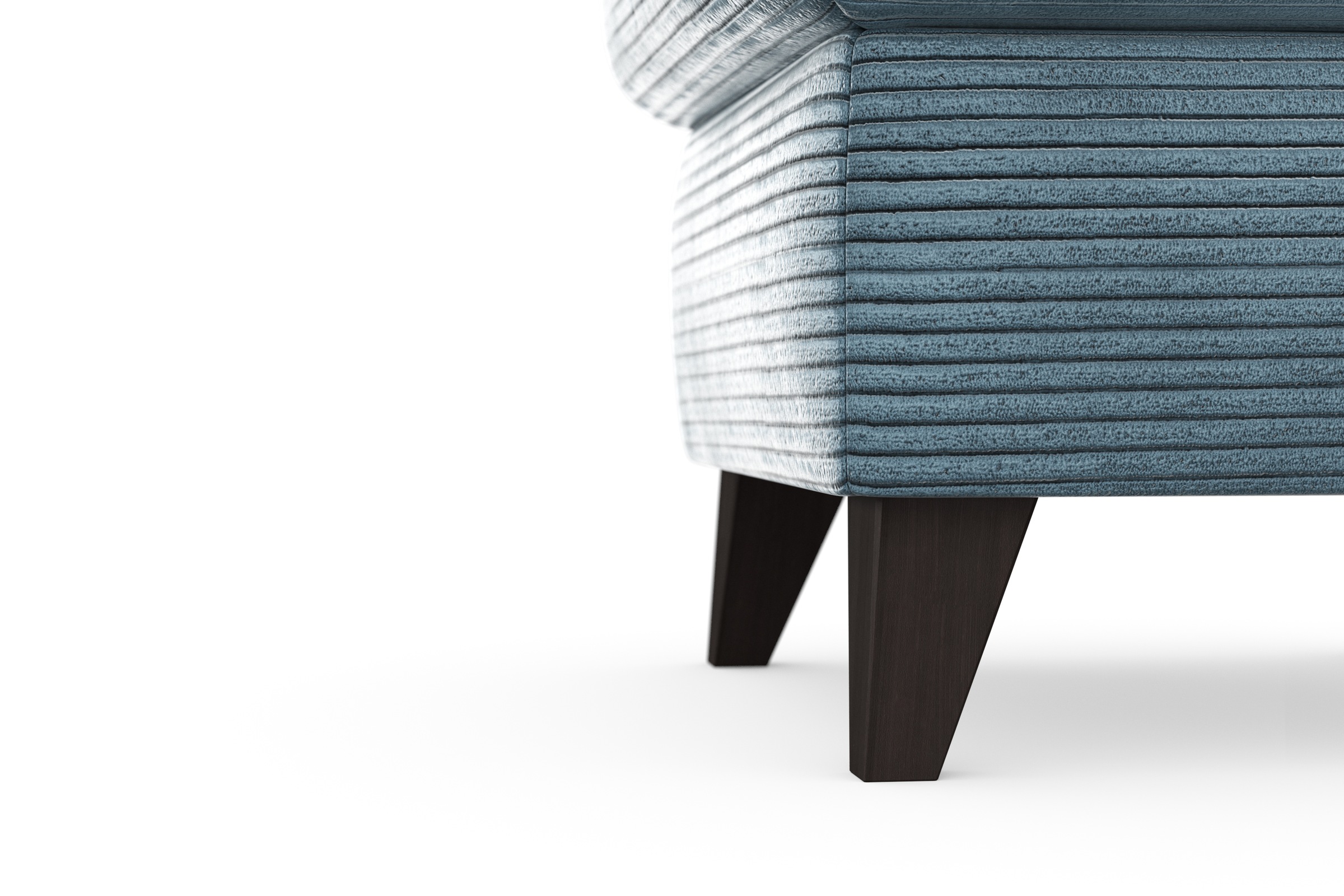 Home affaire Polsterhocker »Trelleborg« Cord-Bezug, mit Staufach, inkl. Federkern-Polsterung