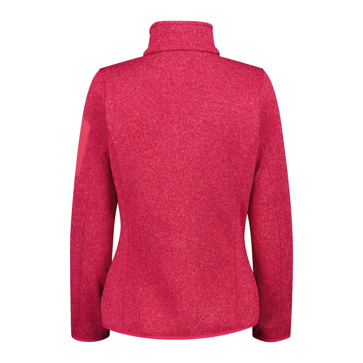 CMP Strickfleecejacke »KNITTED MELANGE FLEECE WOMAN JACKET« Wärmeisolierend & Schnell trocknend & Atmungsaktiv, Übergangsjacke