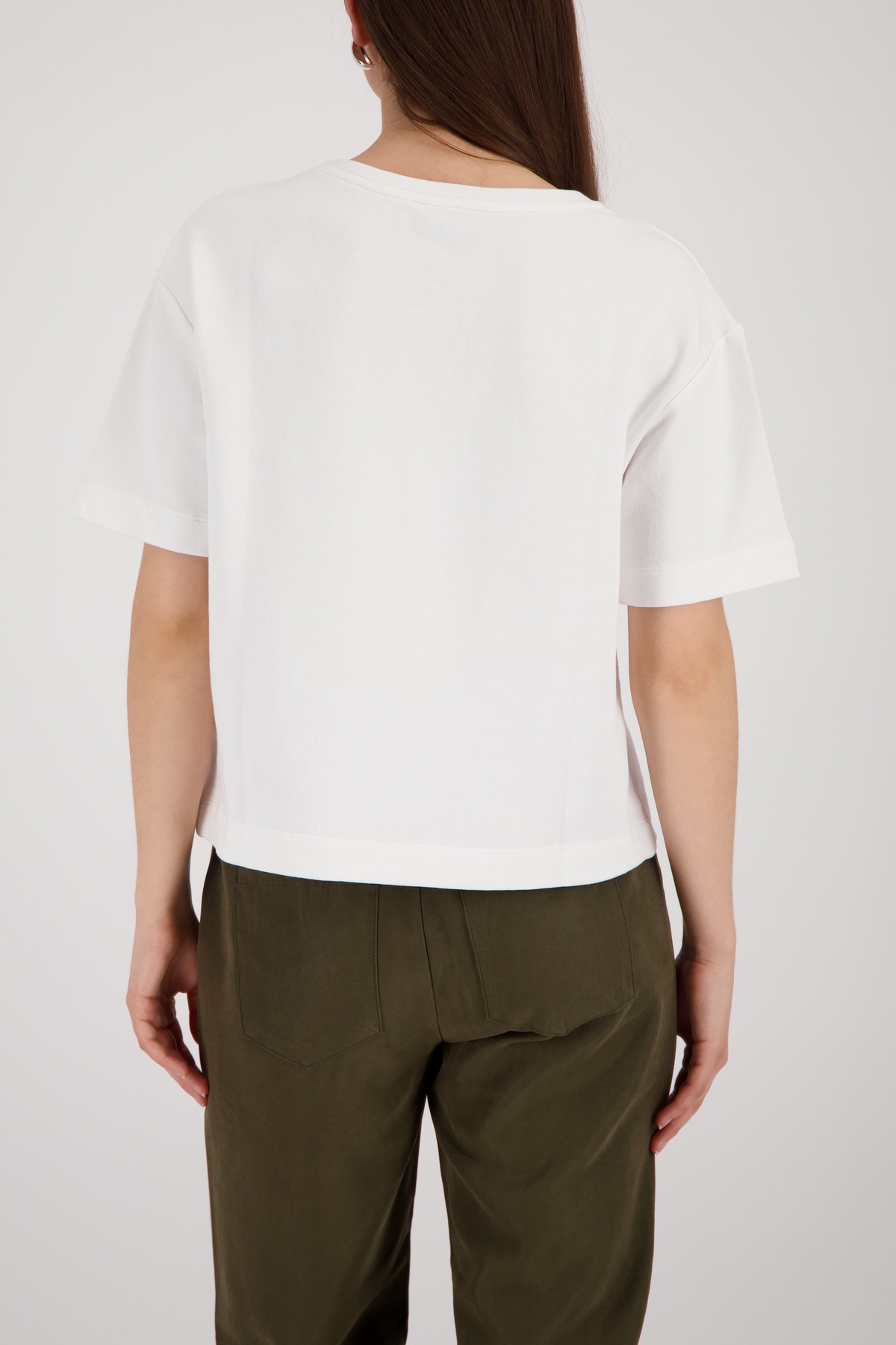 Monari Sweatshirt »Sweatshirt Perlenschmuck«, mit Blumenstickerei
