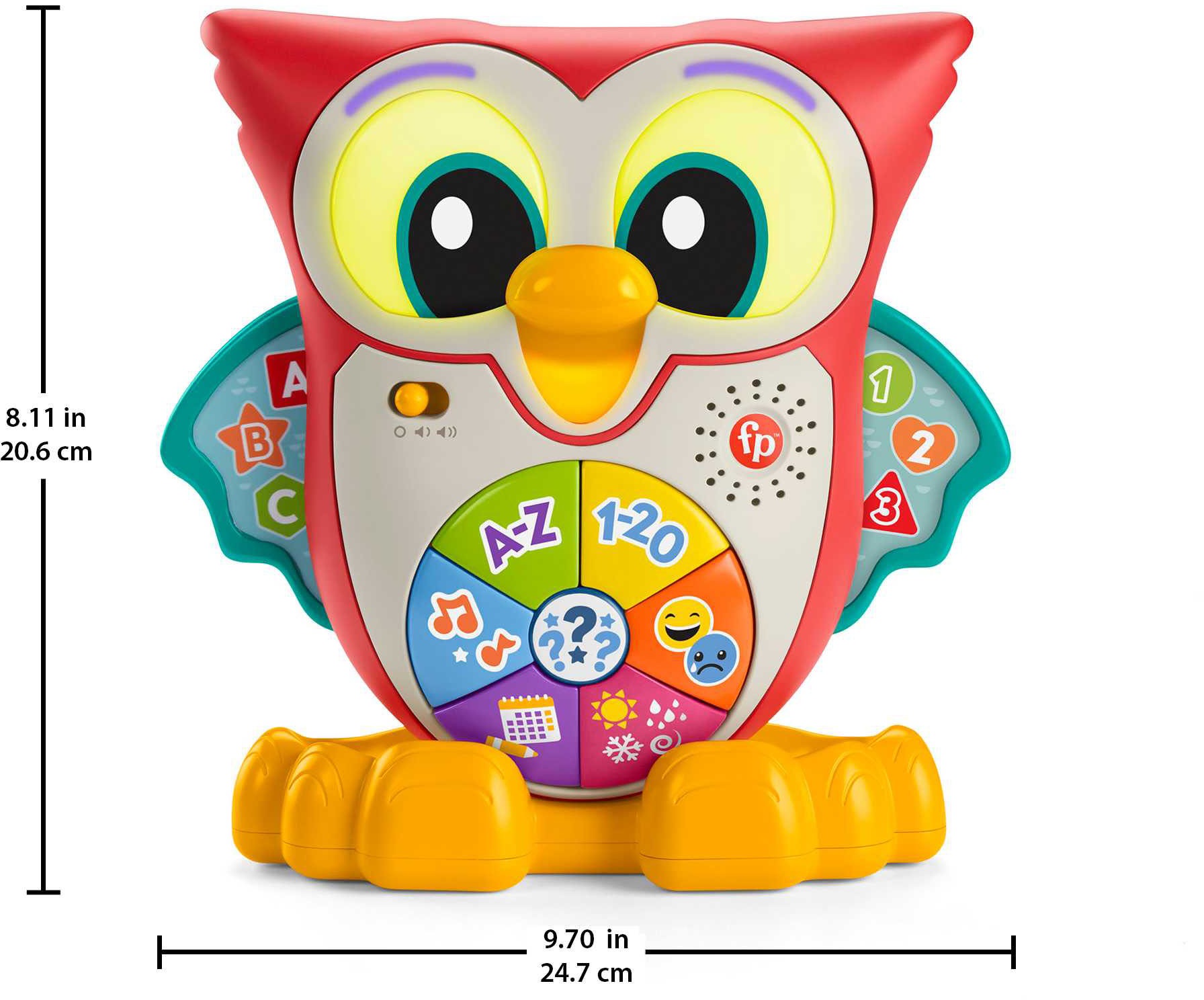 Fisher-Price® Lernspielzeug »BlinkiLinkis Schlaue Eule«, mit Licht und Sound