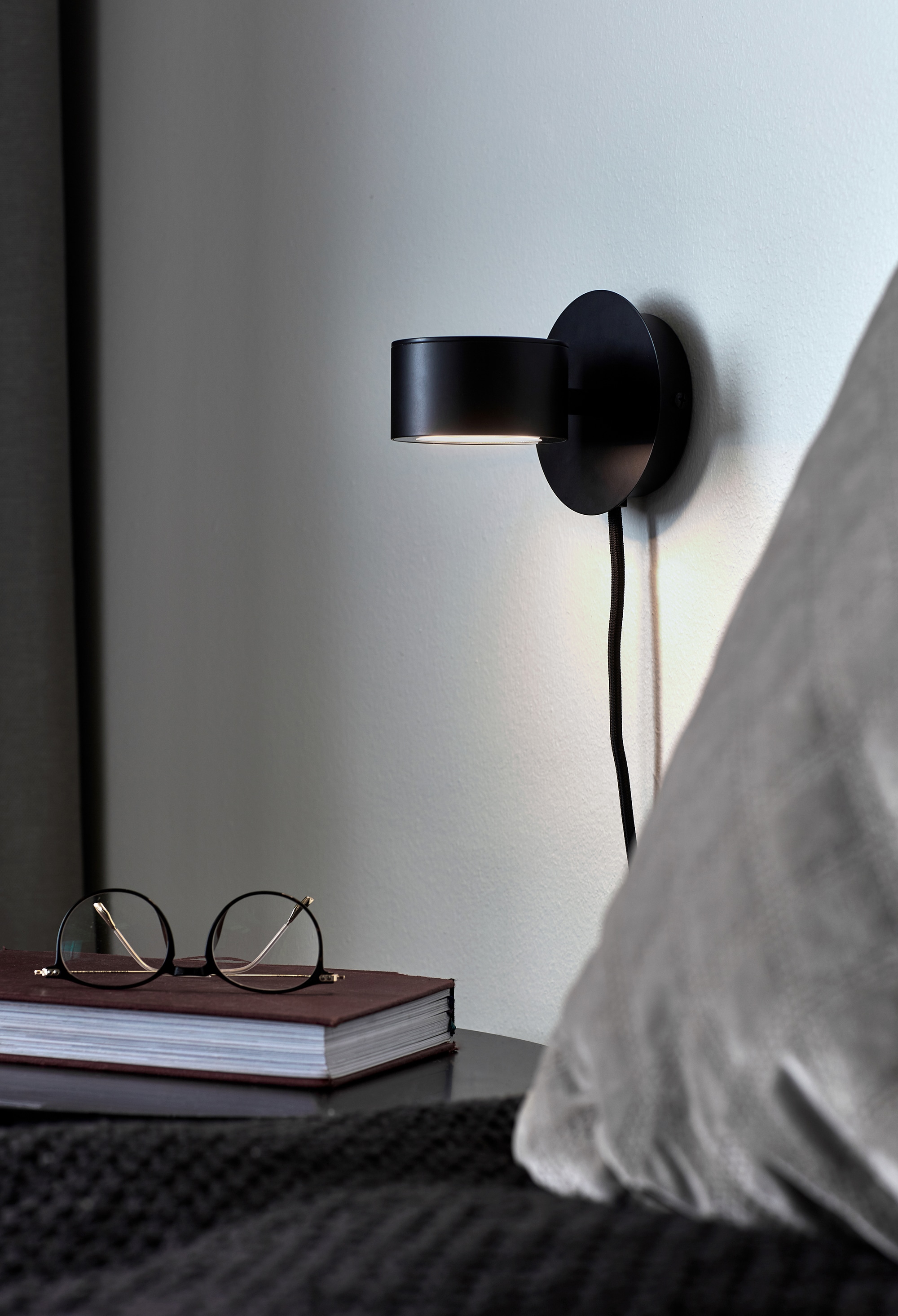 Nordlux LED Wandleuchte »CLYDE«, 1 flammig, Leuchtmittel LED-Modul | LED fest integriert, Hängeleuchte,+LED,+Dimmer für Stimmungslicht,verstellbar