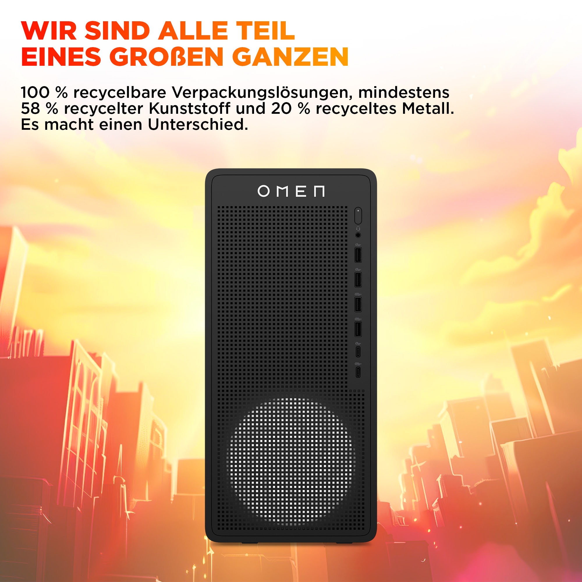 HP Gaming-PC »OMEN 16L DT TG03-0259ng«