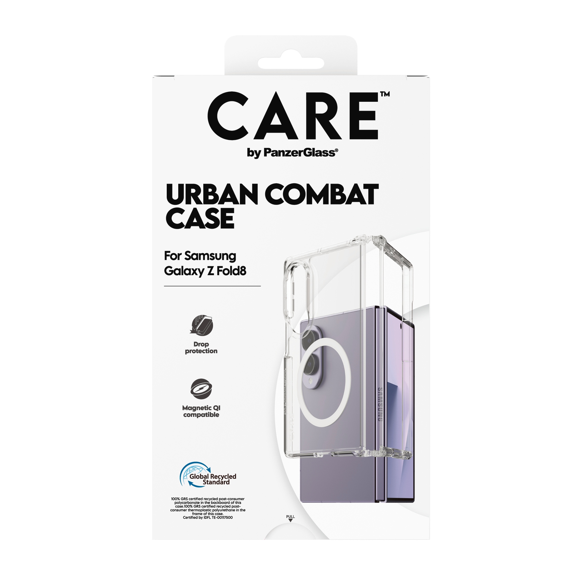 CARE by PanzerGlass Handyhülle »Urban Combat Case für Samsung Galaxy Z Fold8« Samsung Galaxy Z Fold8 Backcover, Schutzhülle, Handyschutzhülle, Case, Schutzcase, stoßfest