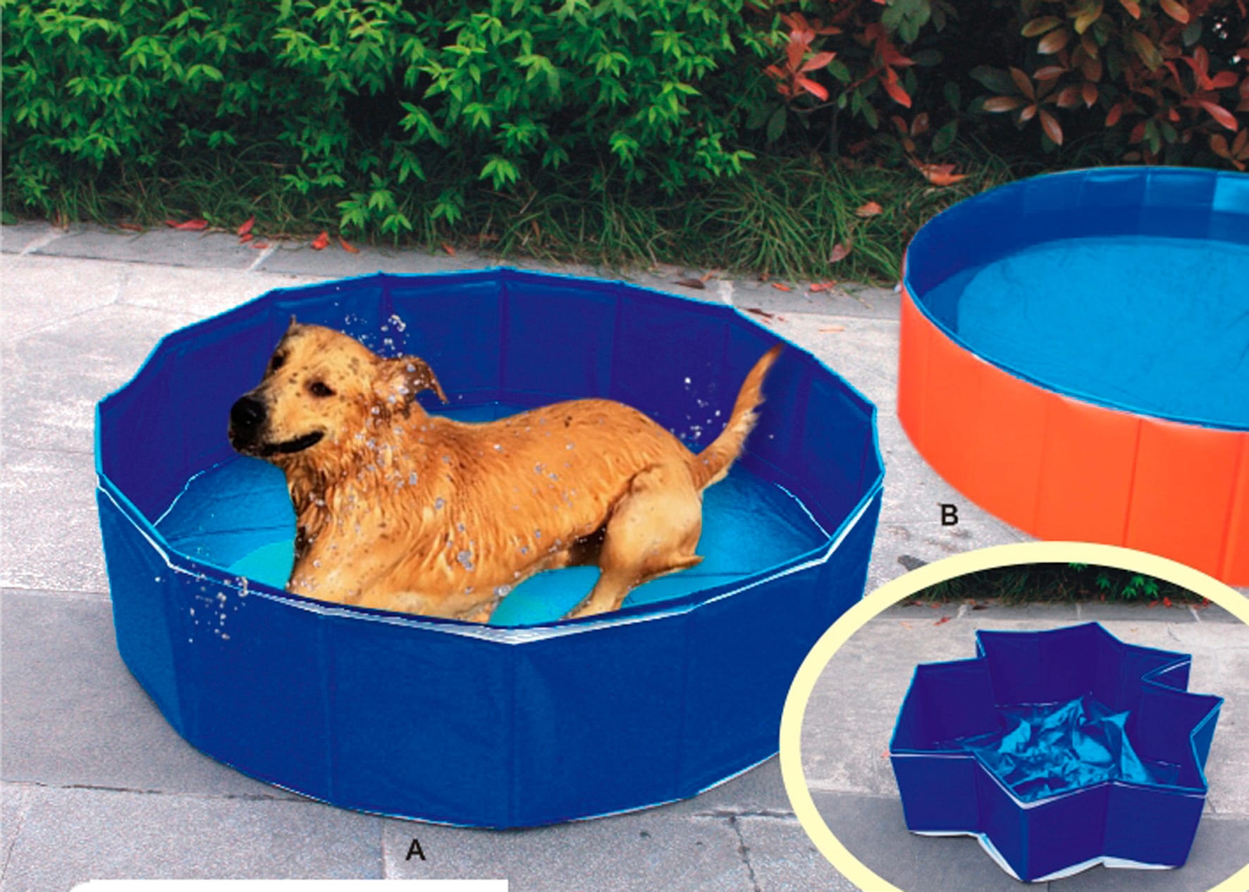 HEIM Hundepool »Outdoor-Dog«, ØxH: 120x30 cm