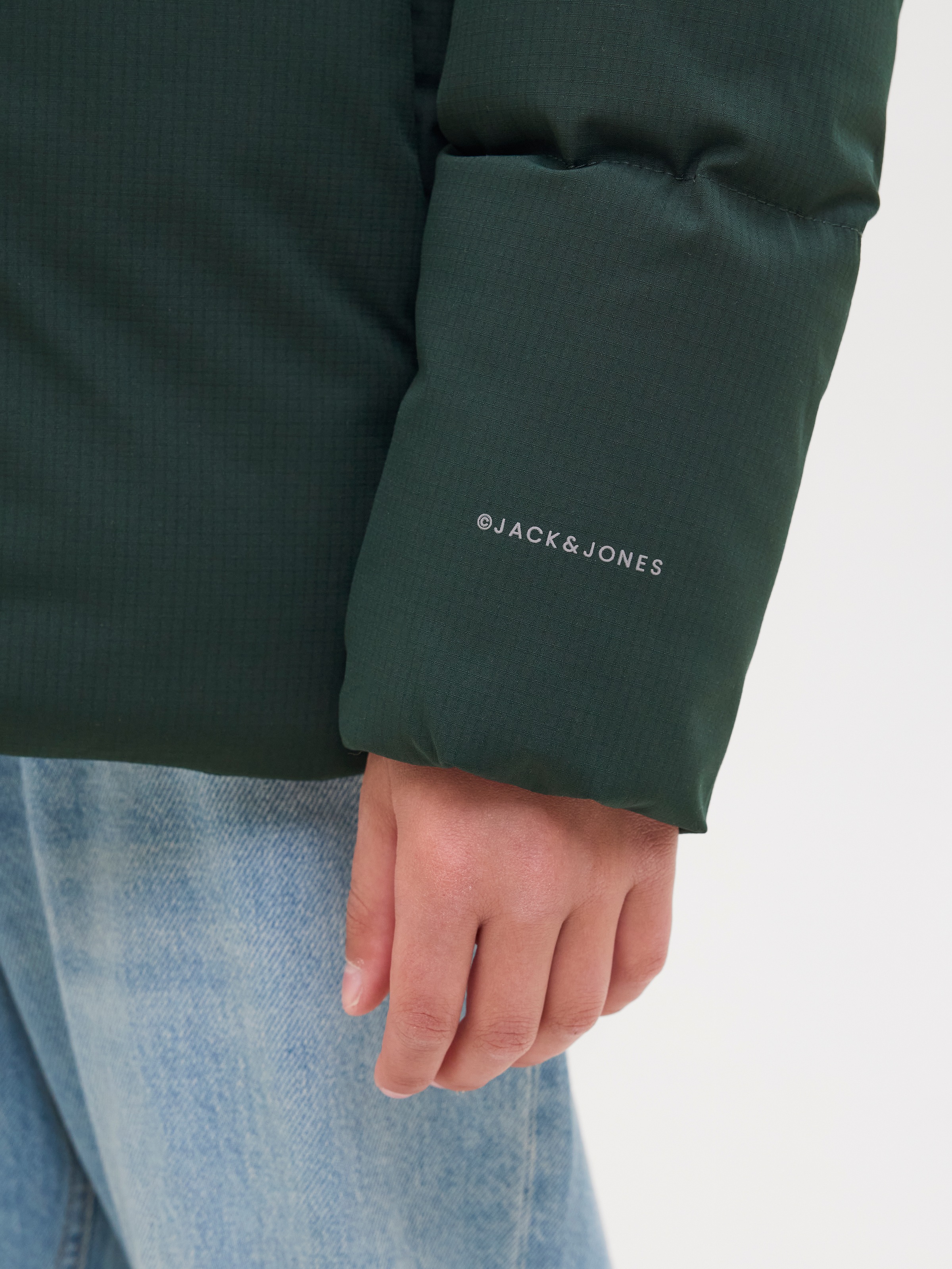 Jack & Jones Junior Steppjacke »JJGLOBAL PUFFER JACKET JNR«, mit Kapuze