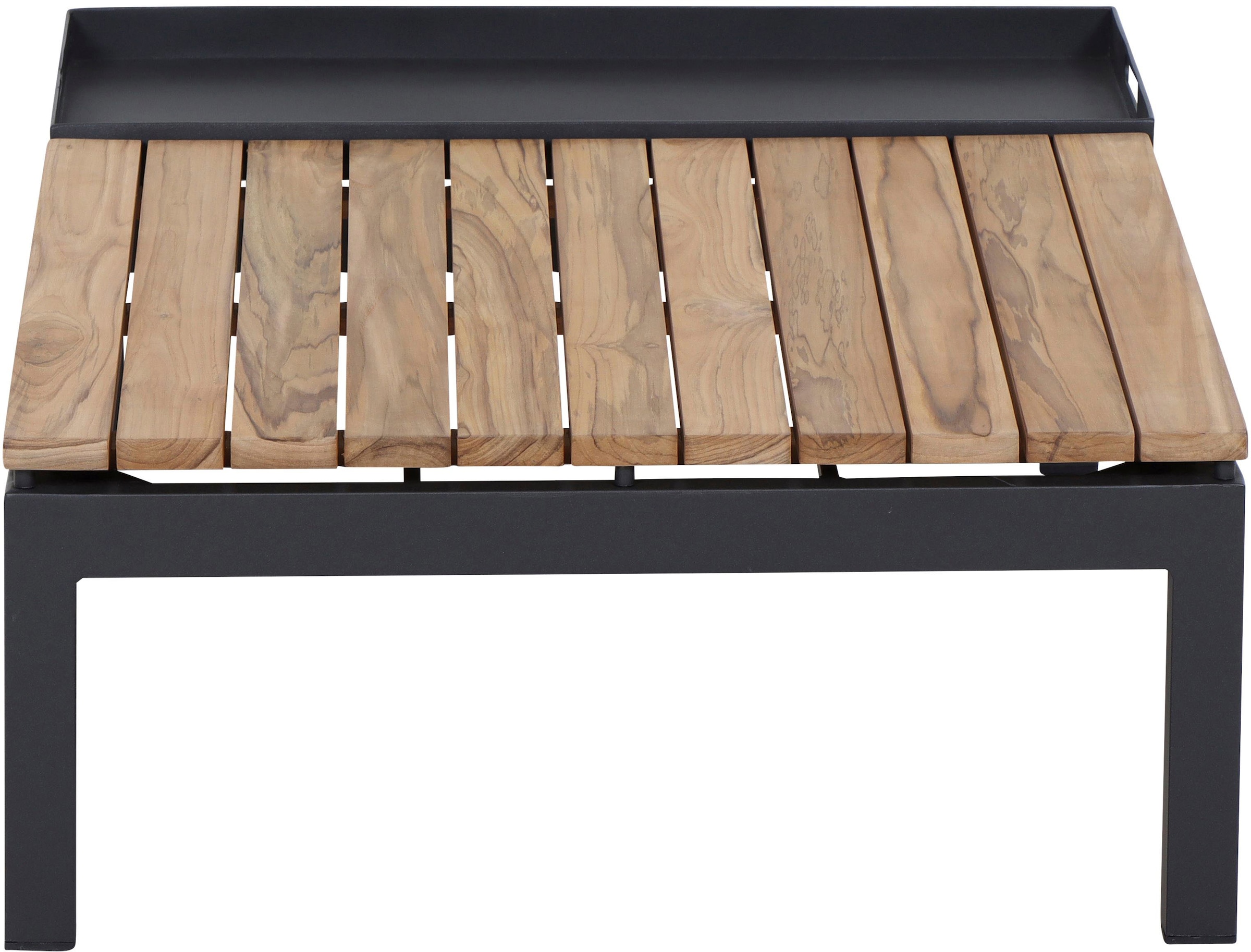 Siena Garden Gartenlounge-Set »Alvida« Set, 15 Stk. tlg. best. aus 2 Sofas, 1 Ecksofa, 1 Tisch und 12 Kissen