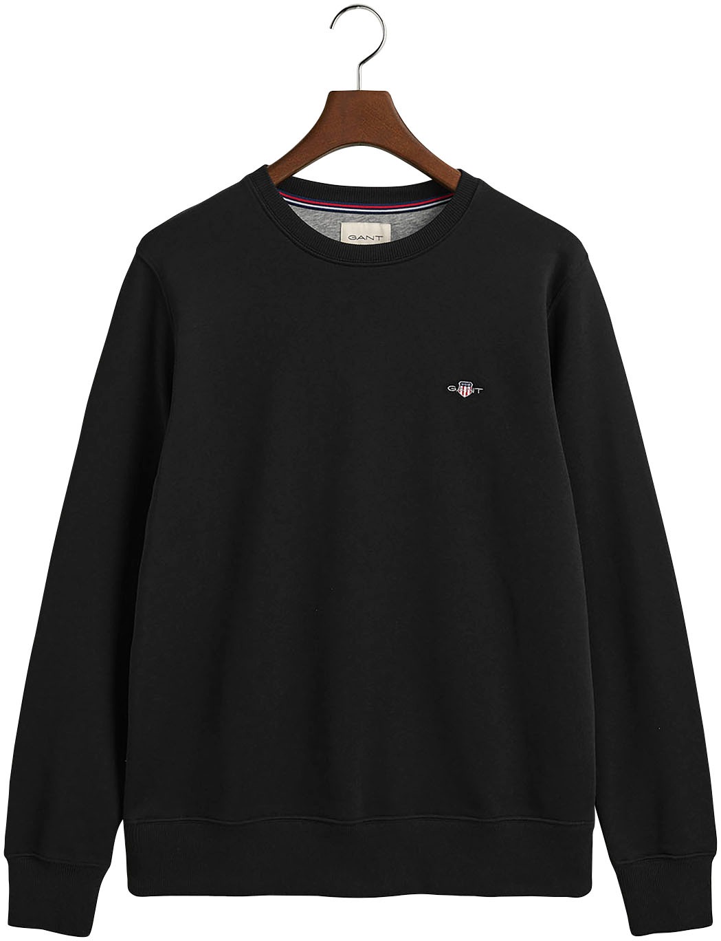 Gant Sweatshirt »REG SHIELD C-NECK SWEAT«, mit Logostickerei auf der Brust