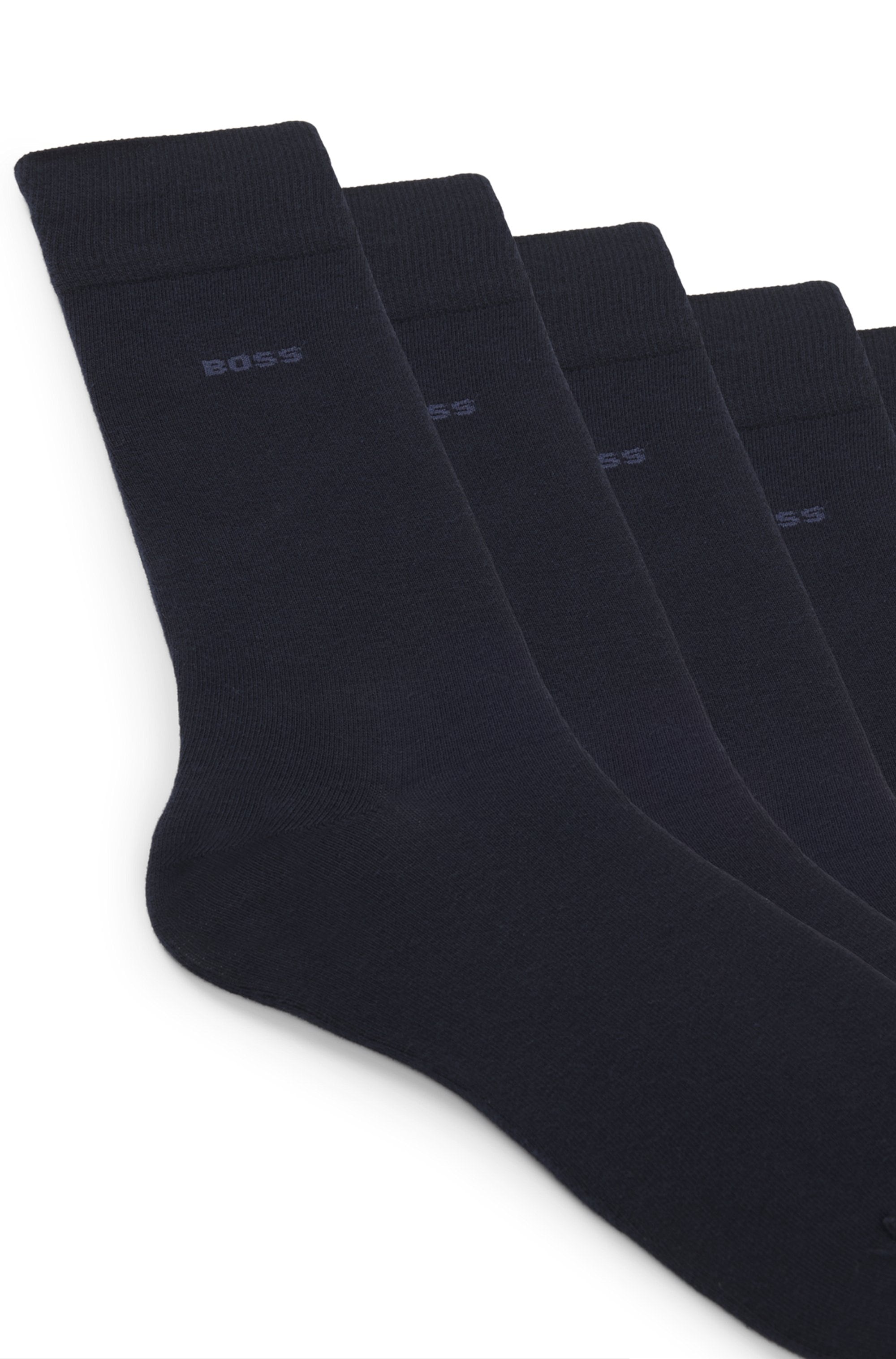 BOSS Socken »5P Uni Color CC« 5 Paar tlg. in klassischer Unifarbe