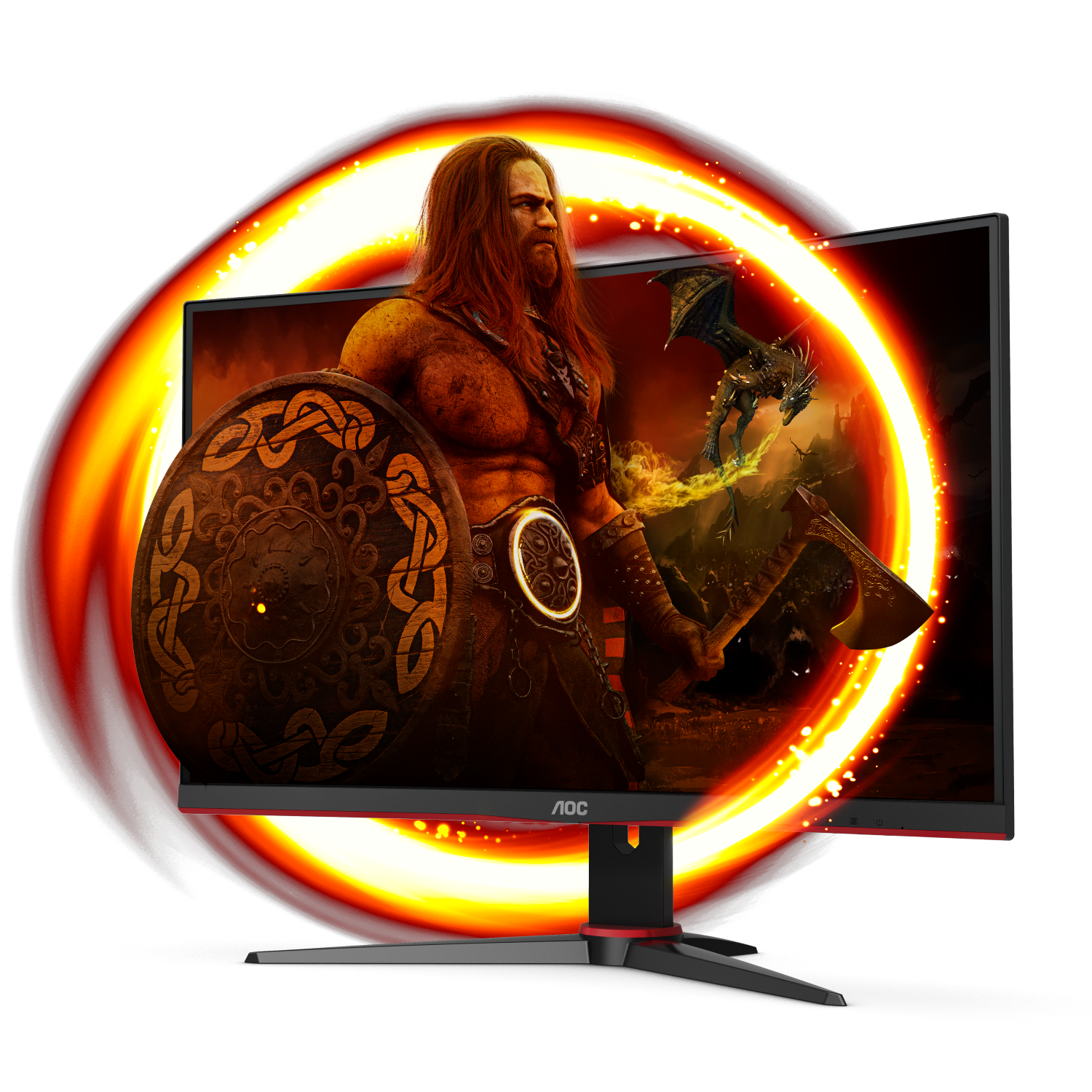 AOC Gaming-Monitor »C27G2E/BK«, 68,5 cm/27 Zoll, 1920 x 1080 px, FHD, 1 ms Reaktionszeit, 165 Hz