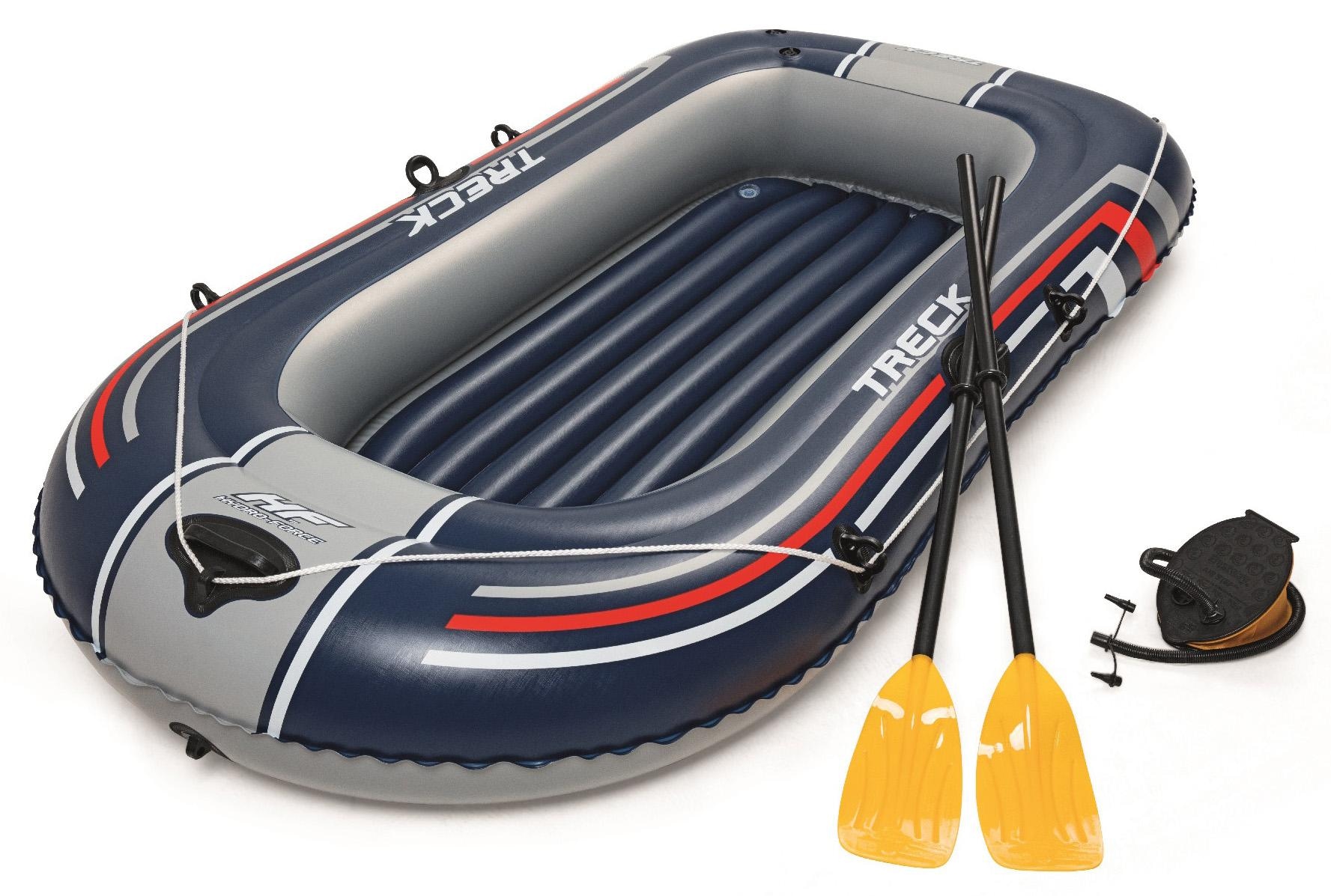 Schlauchboot »Hydro-Force Schlauchboot-Set Treck X1«, (mit 2 Paddeln und Luftpumpe)