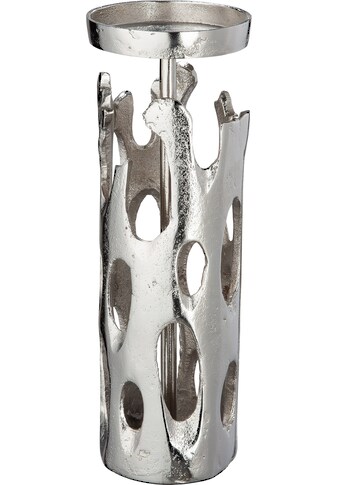Casablanca by Gilde Kerzenhalter »Apollon«, (1 St.), aus Aluminium, Höhe ca. 30 cm kaufen