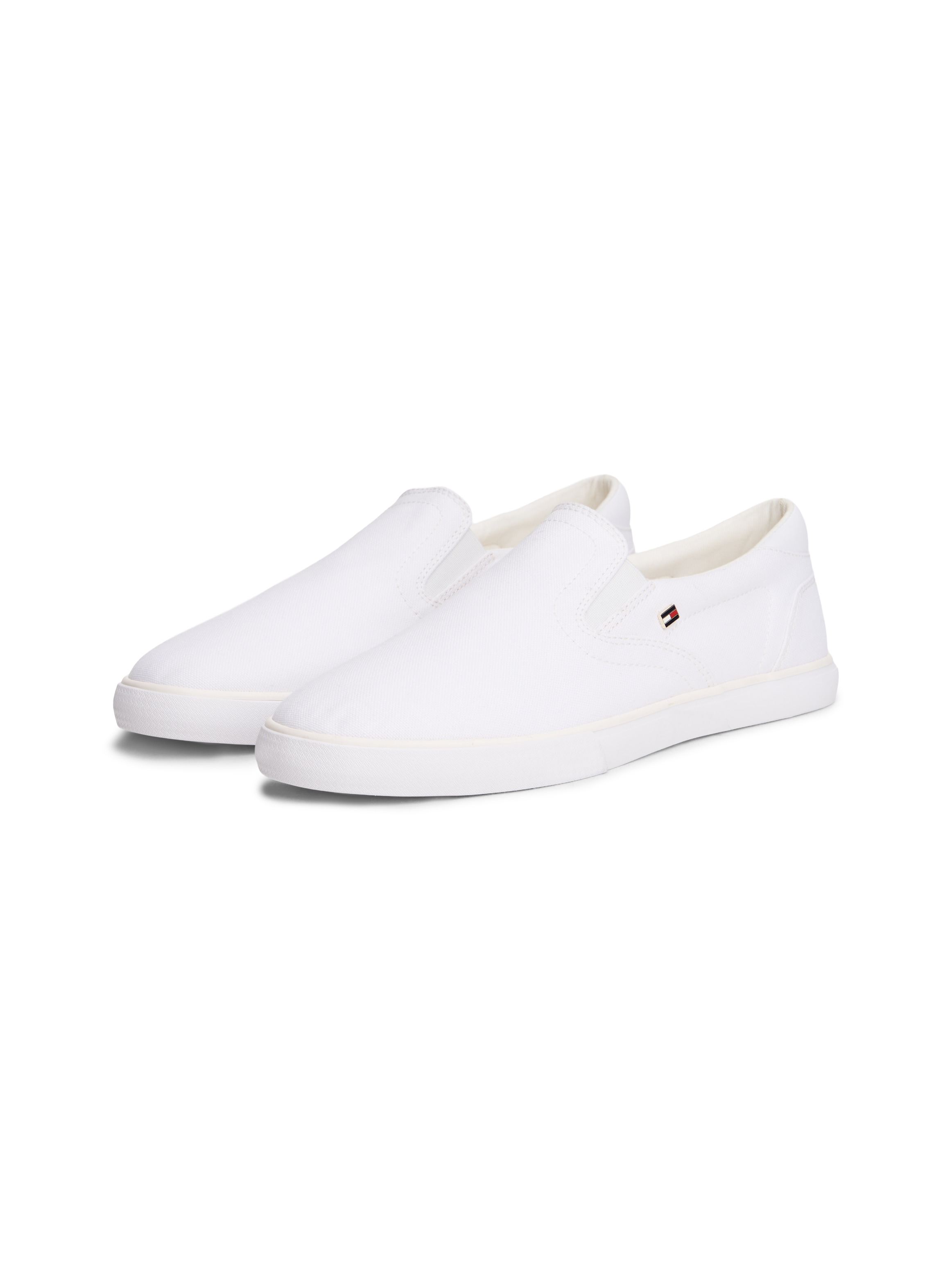 Tommy Hilfiger Slipper »TH LOW PROFILE SLIP ON«  Freizeitschuh, Loafer, Slipper mit edlem Logoemblem