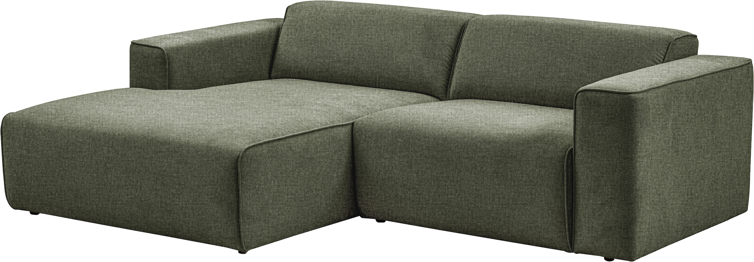 andas Ecksofa »Noord mit Kedernaht, Breite 234 cm«