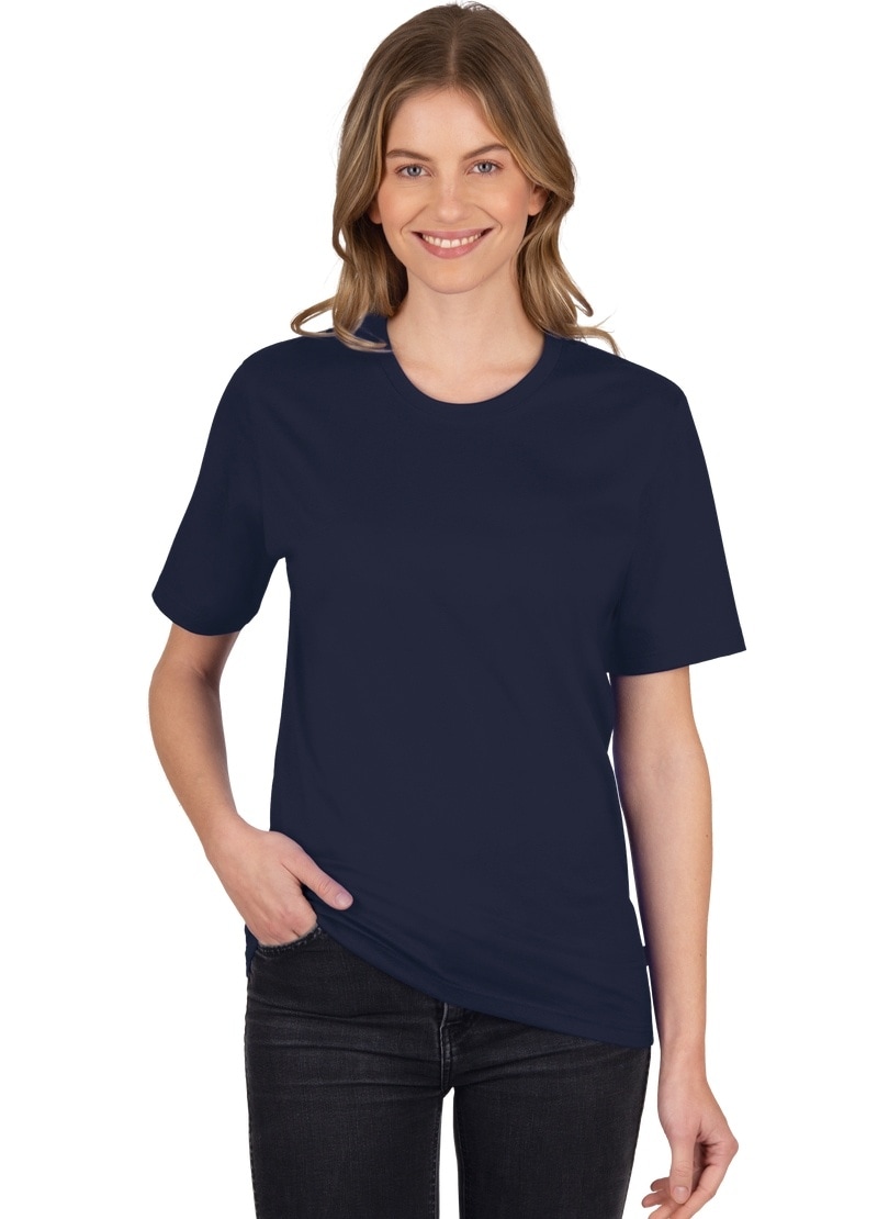 Trigema T-Shirt »TRIGEMA T-Shirt DELUXE bestellen Shop OTTO Online im Baumwolle«