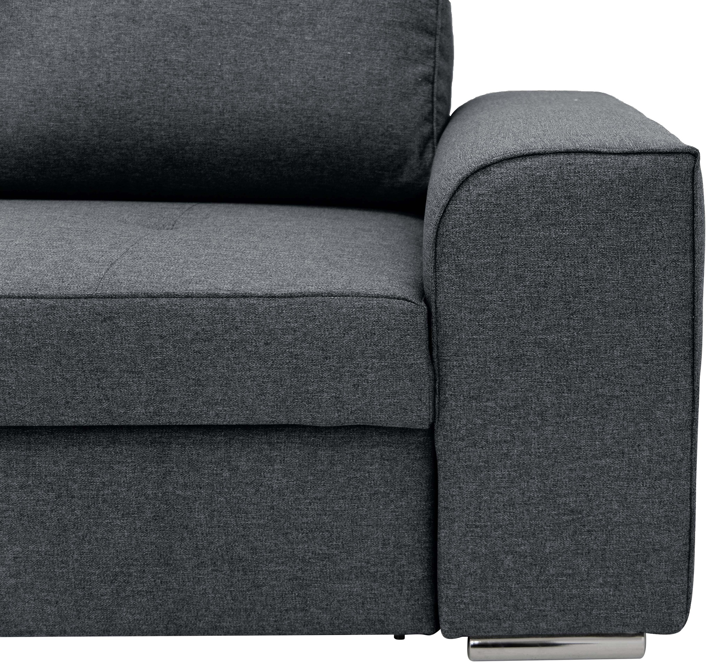 GEPADE Ecksofa »Karla, L-Form«, inkl. Bettfunktion und Bettkasten