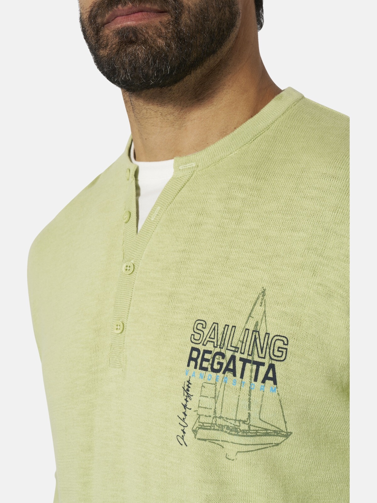 Jan Vanderstorm Rundhalspullover »Pullover ENDRICH«