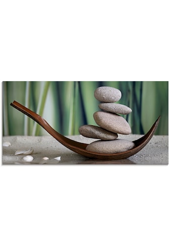 Artland Glasbild »Gleichgewicht«, Zen, (1 St.), in verschiedenen Größen kaufen