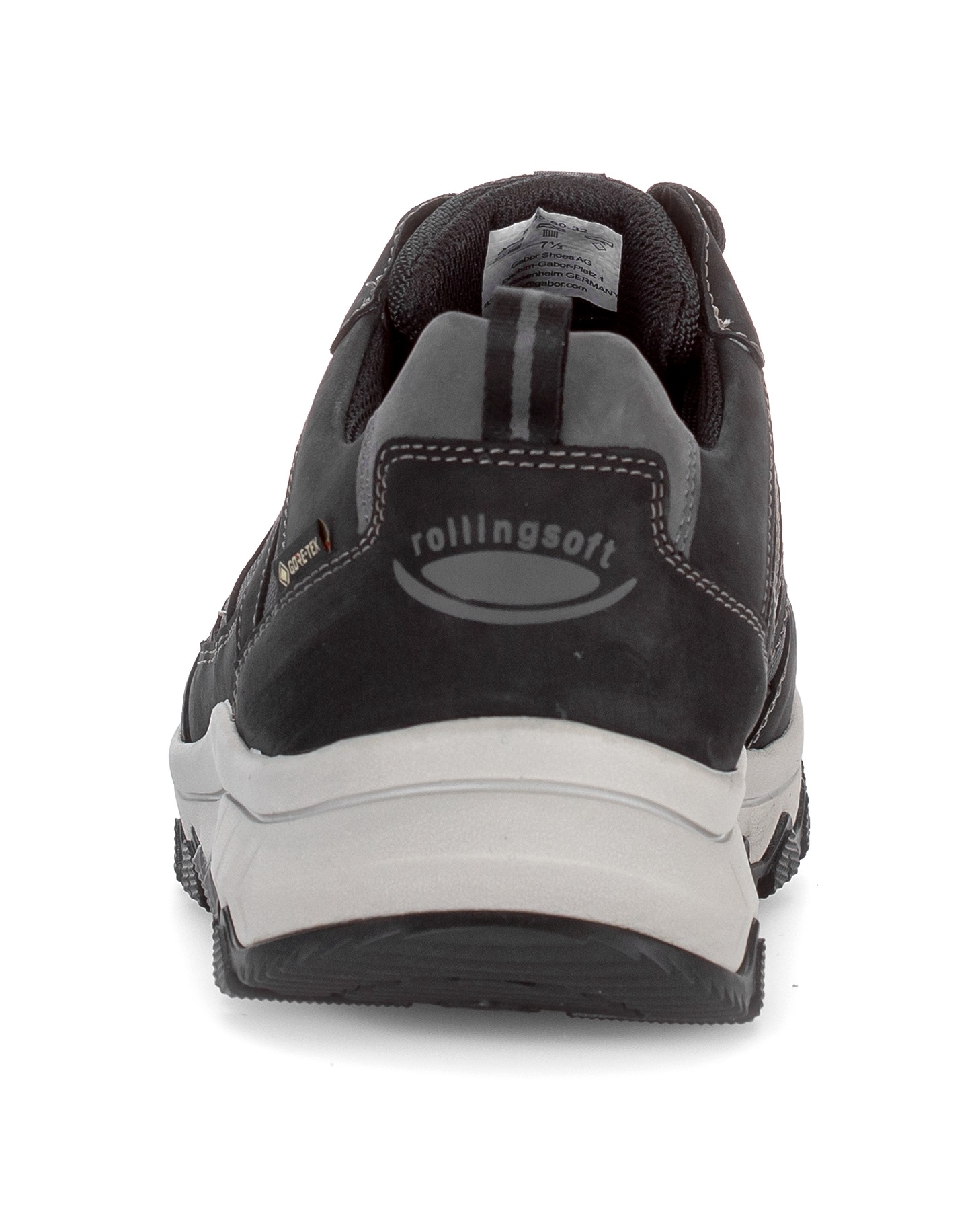 Gabor Rollingsoft Sneaker, Schnürschuh, Halbschuh, Komfortschuh in Bequemweite G (= weit)