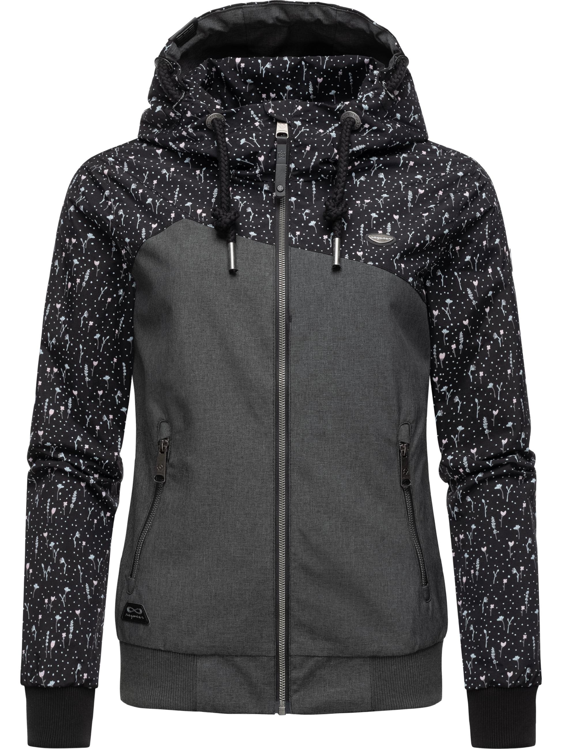 Ragwear Funktionsjacke »Übergangsjacke Nuggie B«, mit Kapuze, stylische Übergangsjacke mit großer Kapuze