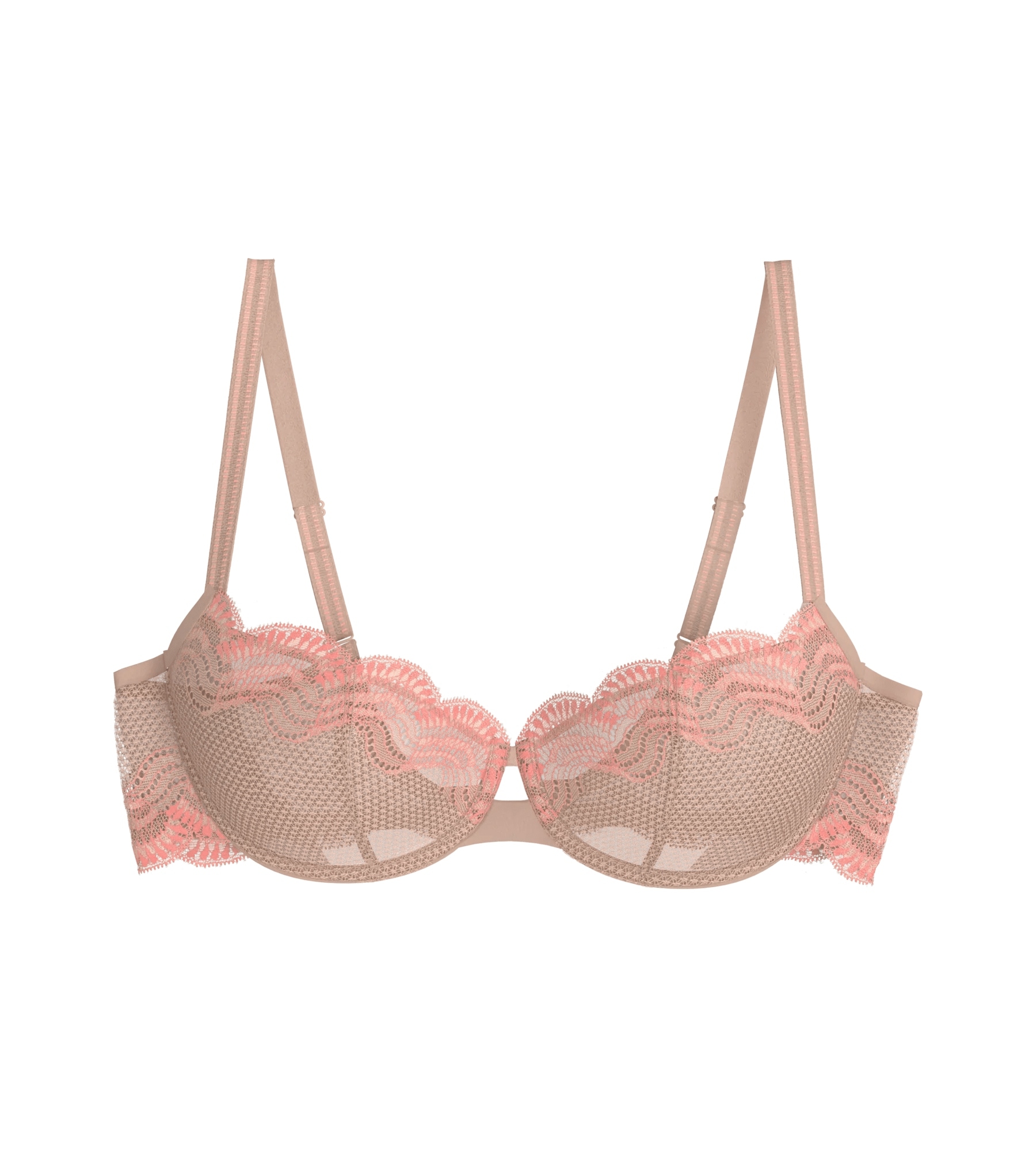 Triumph Balconette-BH »Comfort Glam« Komfort-Bügel, Spitze, florale-grafische Spitze, eleganter Look