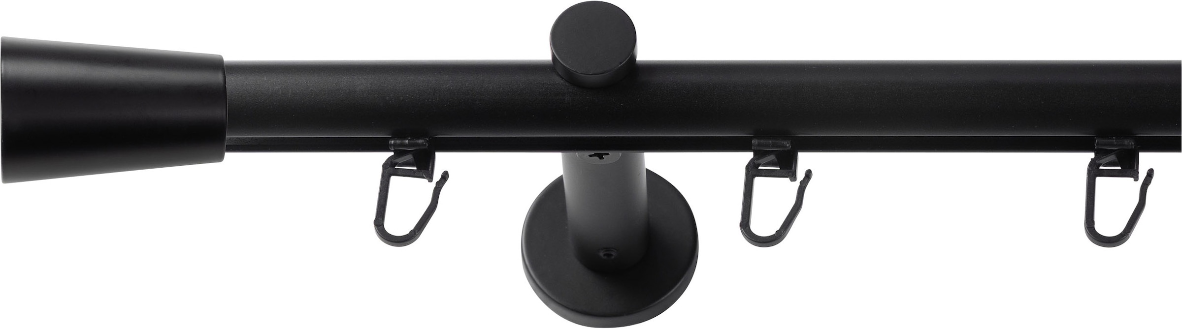 SN DECO GROUP Gardinenstange Ø 19 mm 1 läufig-läufig Fixmaß;kürzbar