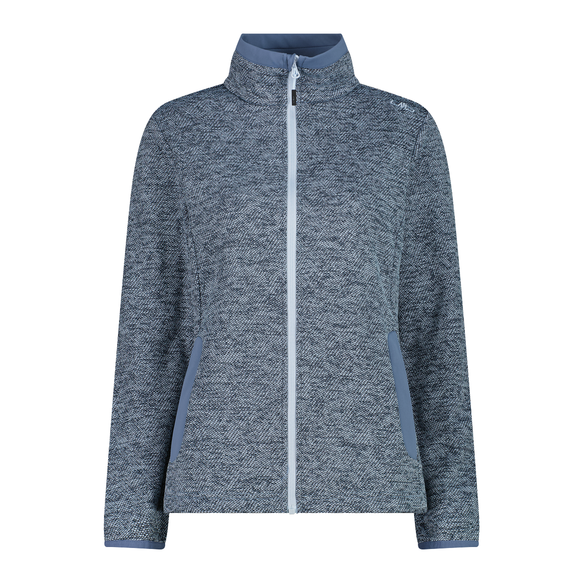 CMP Strickfleecejacke sportlicher Stil, Übergangsjacke für Erwachsene