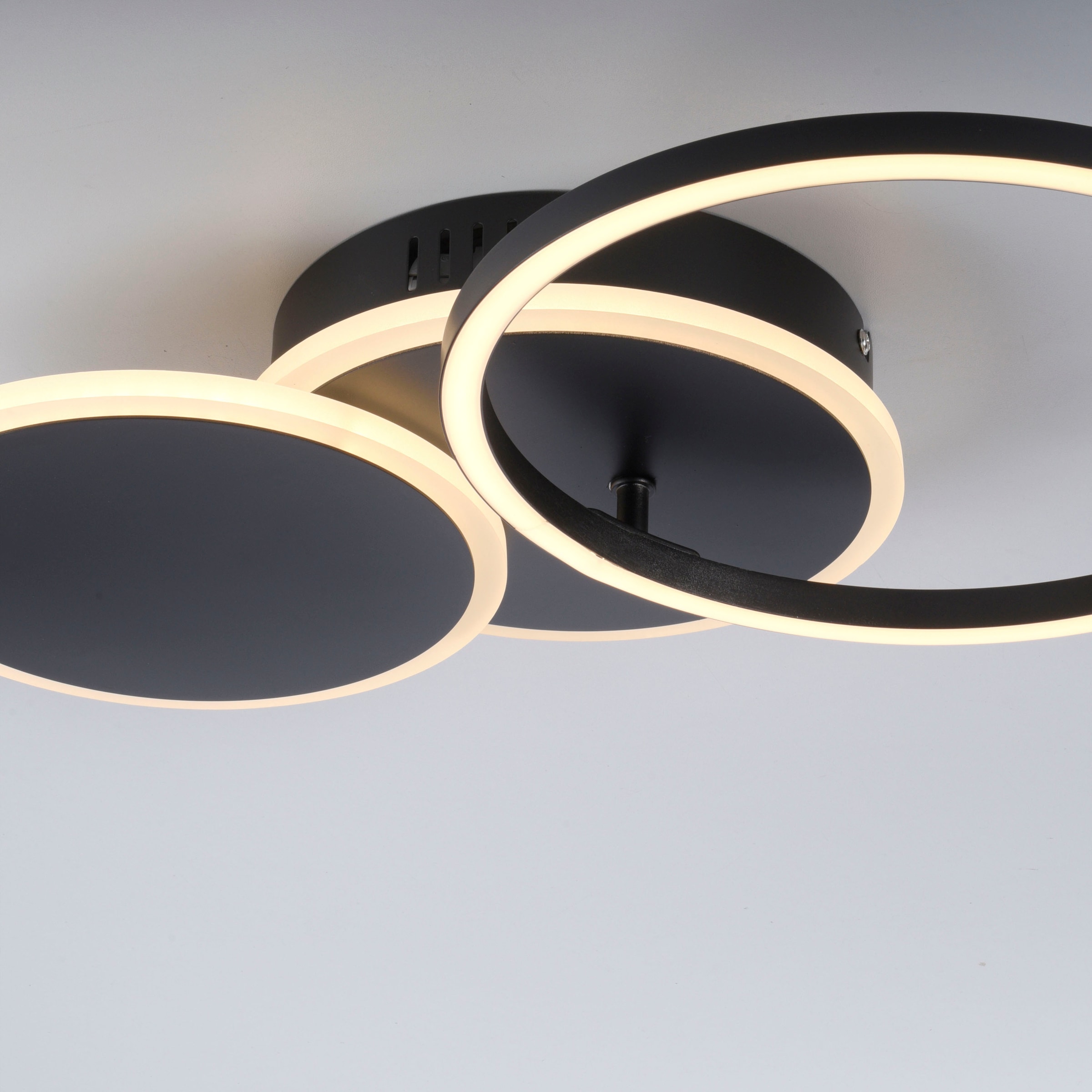 JUST LIGHT Deckenleuchte »SEVENT« LED-Board 1 Stk. Warmweiß LED