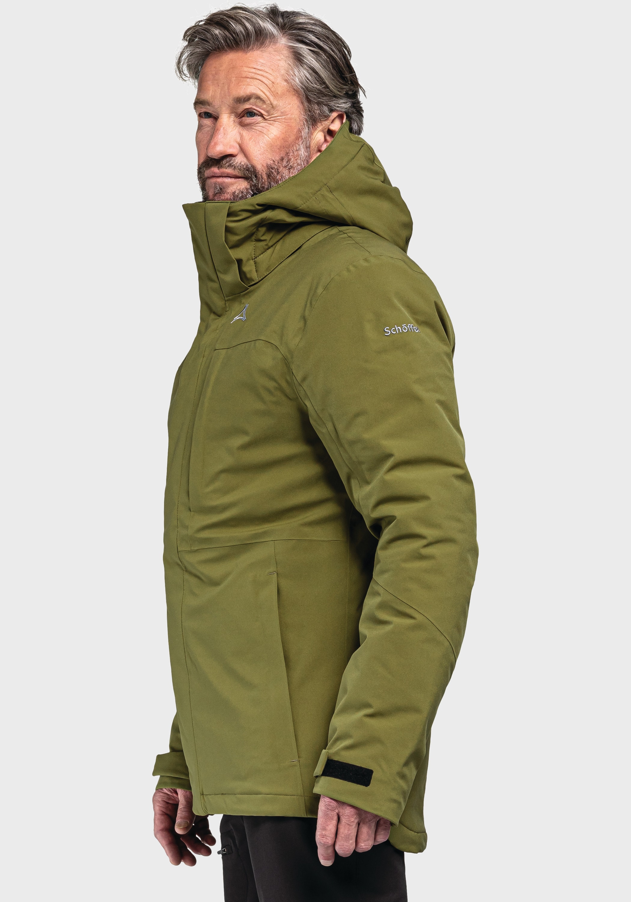 Schöffel Outdoorjacke »Ins. Jacket Bastianisee M«, mit Kapuze