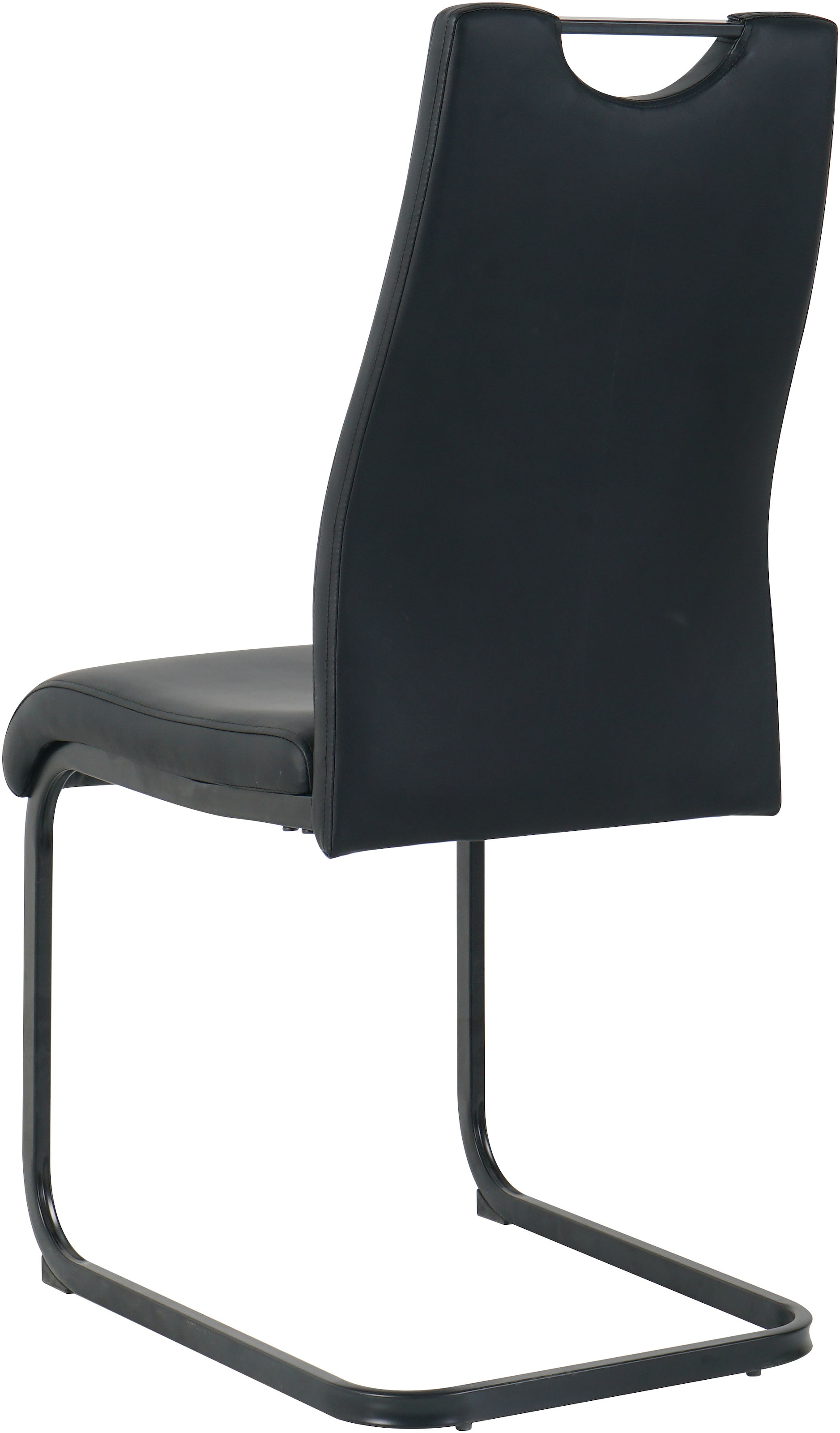 INOSIGN Freischwinger, (Set), 2 St., Kunstleder, mit Wellenunterfederung