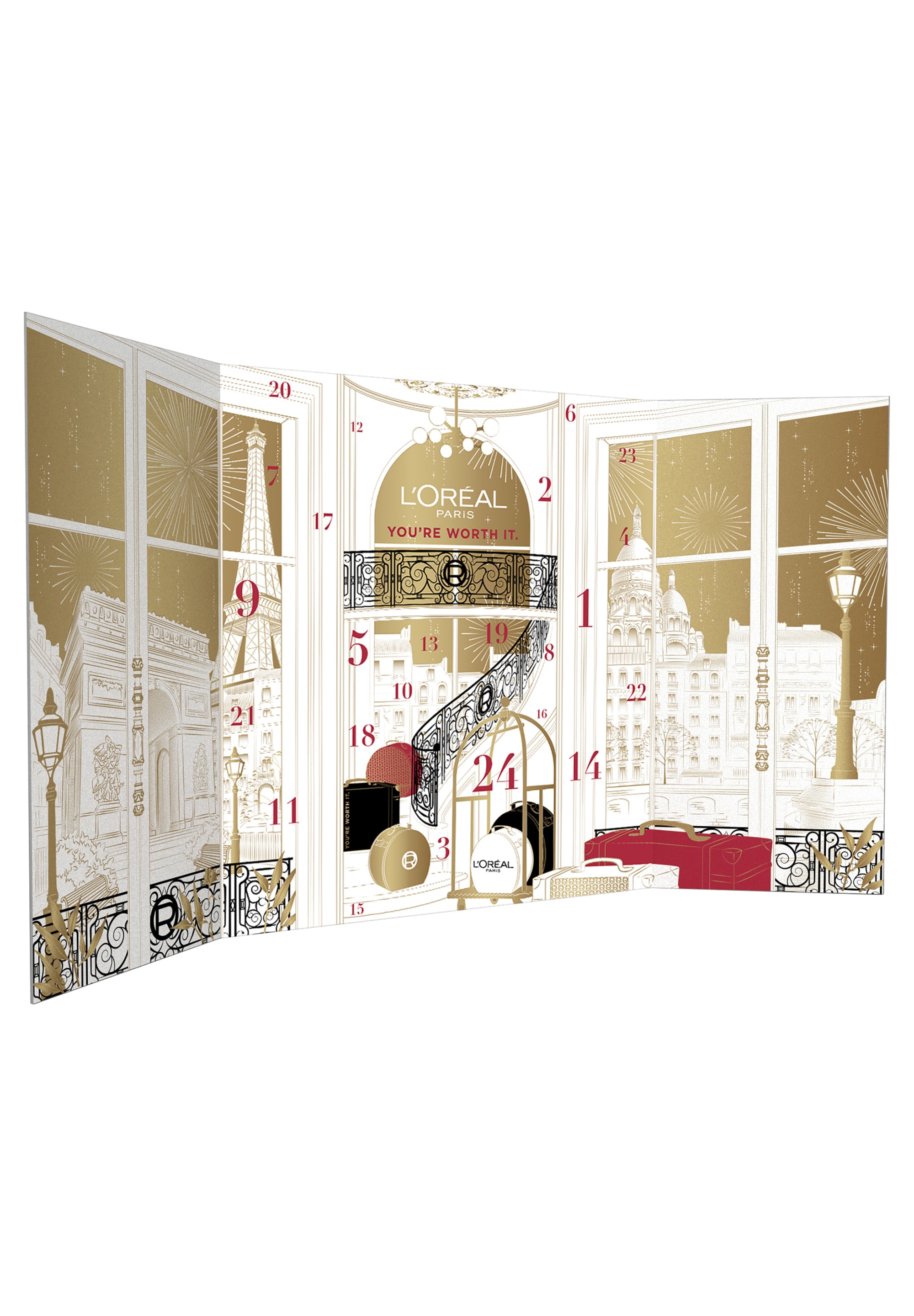 L'ORÉAL PARIS Kosmetik-Adventskalender »L'Oréal Paris 24 Tage Beauty Adventskalender 2025« ab 13 Jahren