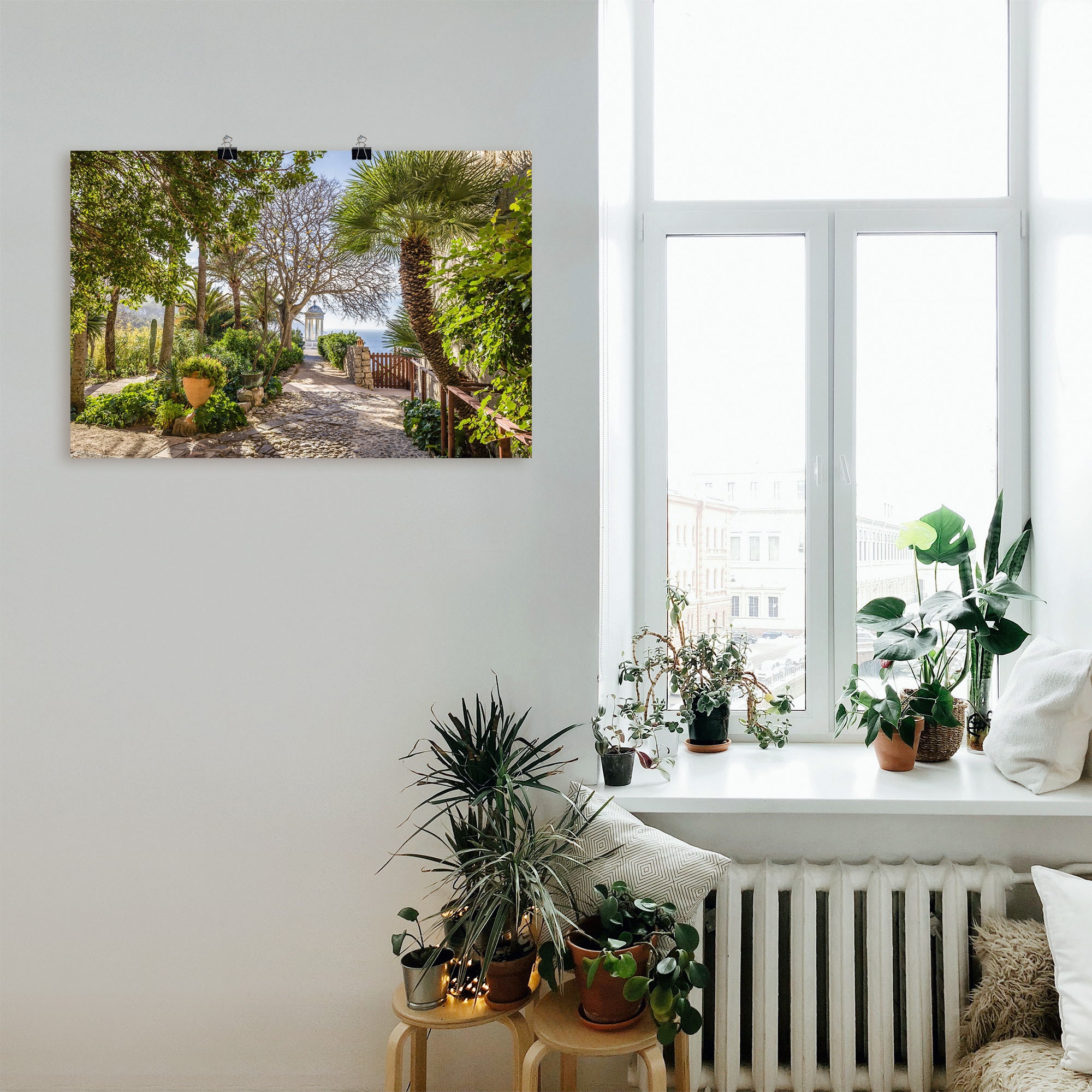 Artland Wandbild »Garten Son Marroig bei DeiÃ , Mallorca« Gartenbilder 1 Stk. tlg. als Leinwandbild, Poster in verschied. Größen