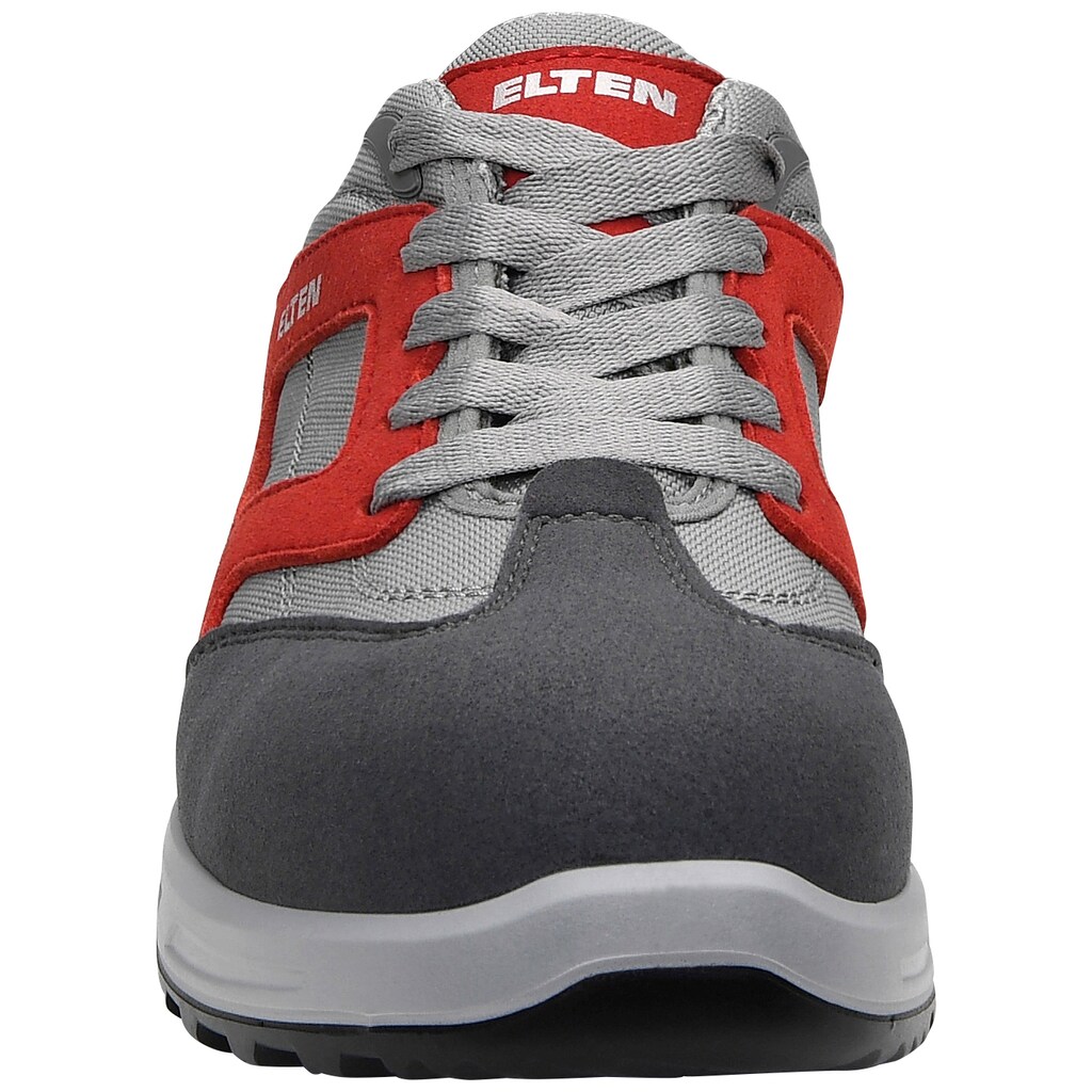 Elten Sicherheitsschuh »TRAVIS grey-red Low ESD S2«