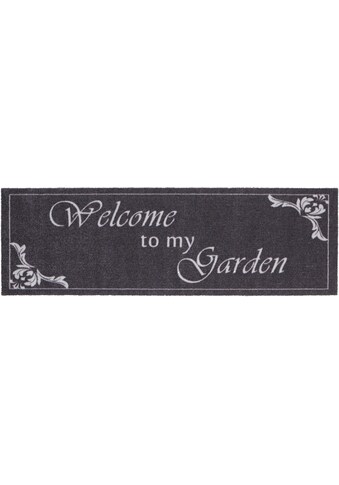 HANSE Home Läufer »Welcome To My Garden«, rechteckig, 5 mm Höhe, waschbar, In- und... kaufen