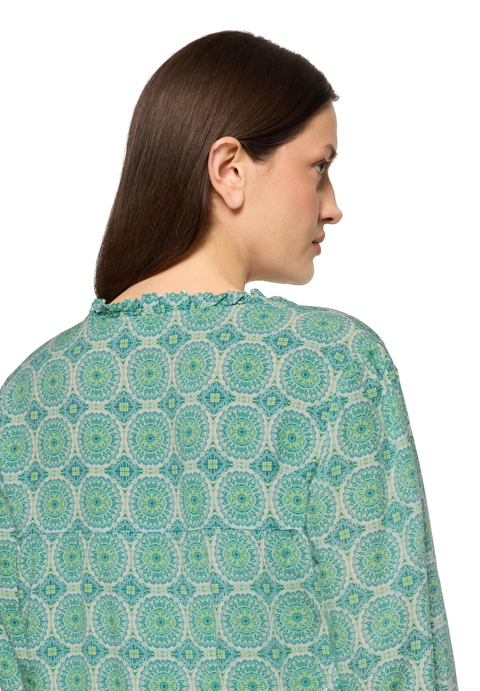 Cartoon Klassische Bluse »Casual-Bluse mit Raffung«