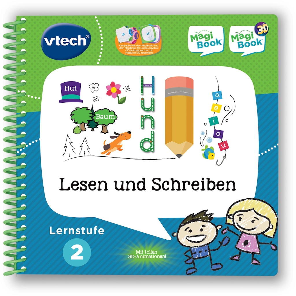 Vtech® Buch »MagiBook Lernstufe 2 - Lesen und Schreiben«