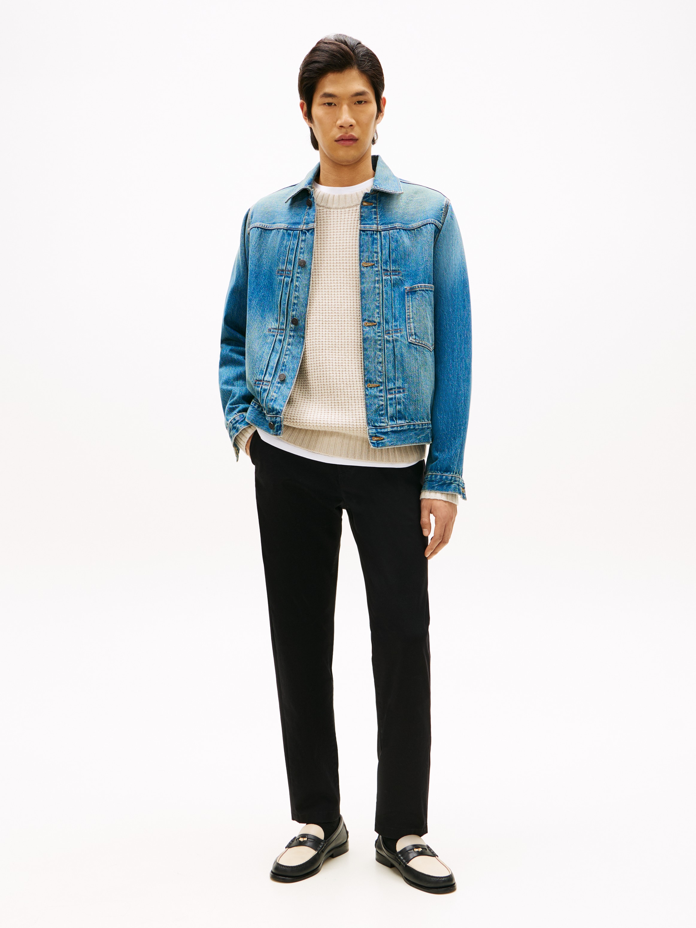 Tommy Hilfiger Chinohose »HARLEM ESSENTIAL«  Tapered Leg, Basic, schlichtes Design