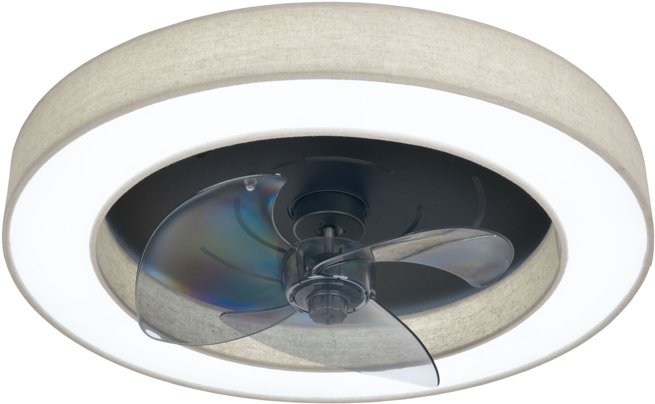 OTTO home LED Deckenleuchte »Deckenventilator Vittor« LED-Modul 1 Stk. warmweiß - kaltweiß inkl. Ventilator, dimmbar, CCT, Memory, Nachtlicht, Timer, IR-Fernbed.