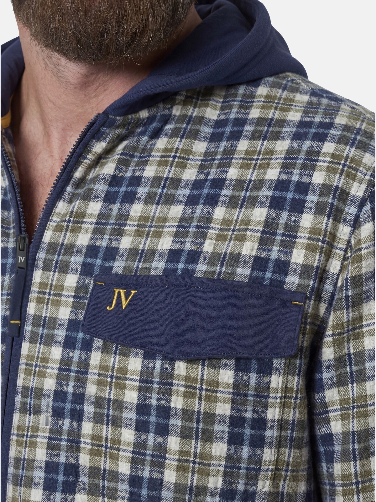 Jan Vanderstorm Kapuzensweatjacke »Sweatjacke DAGBERT«