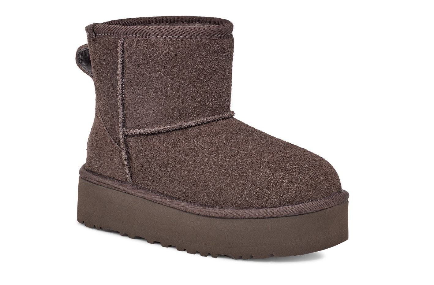 UGG Plateaustiefel »KIDS' CLASSIC MINI PLATFORM«, Winterboots, Plateau Boots, Schlupfstiefel mit Warmfutter
